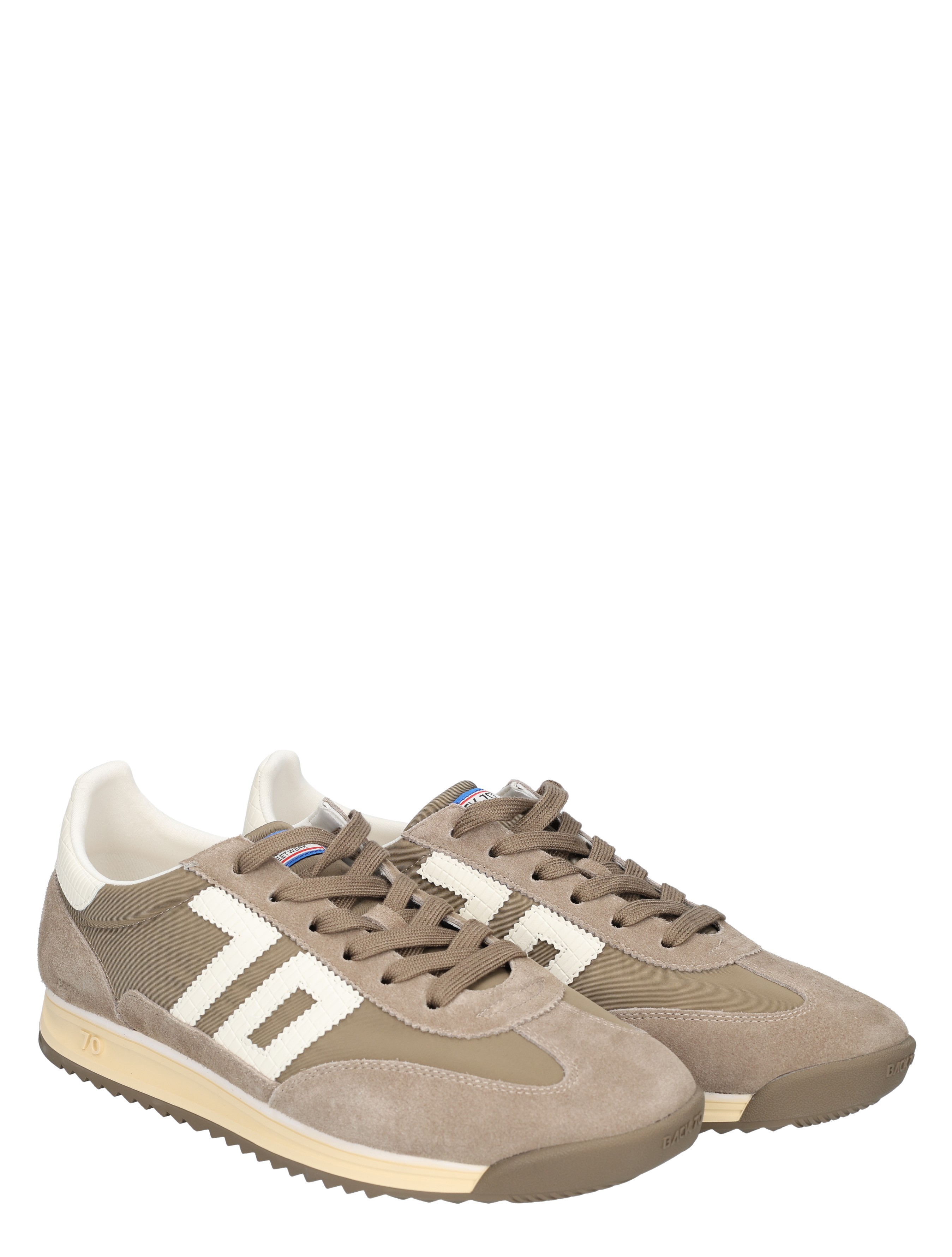 Back 70 - Jogger Man 32 Nylon Sponge Taupe Croc Mil - Heren - Lage Sneakers - Sneakers - 50722_22_5