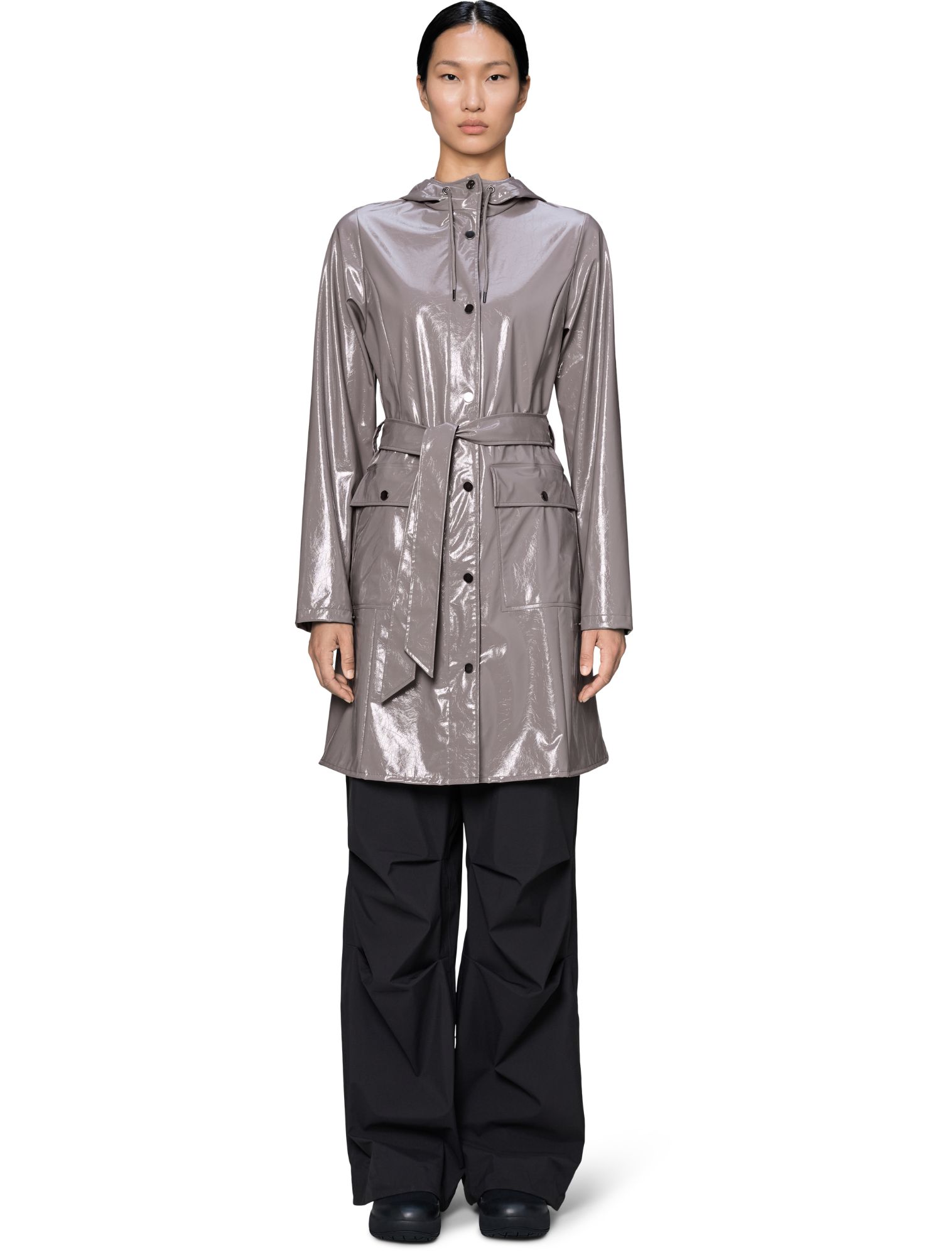 Rains - Curve Long Jacket Cinder Glaze - Dames - Jassen en Jacks - 51255_48_2