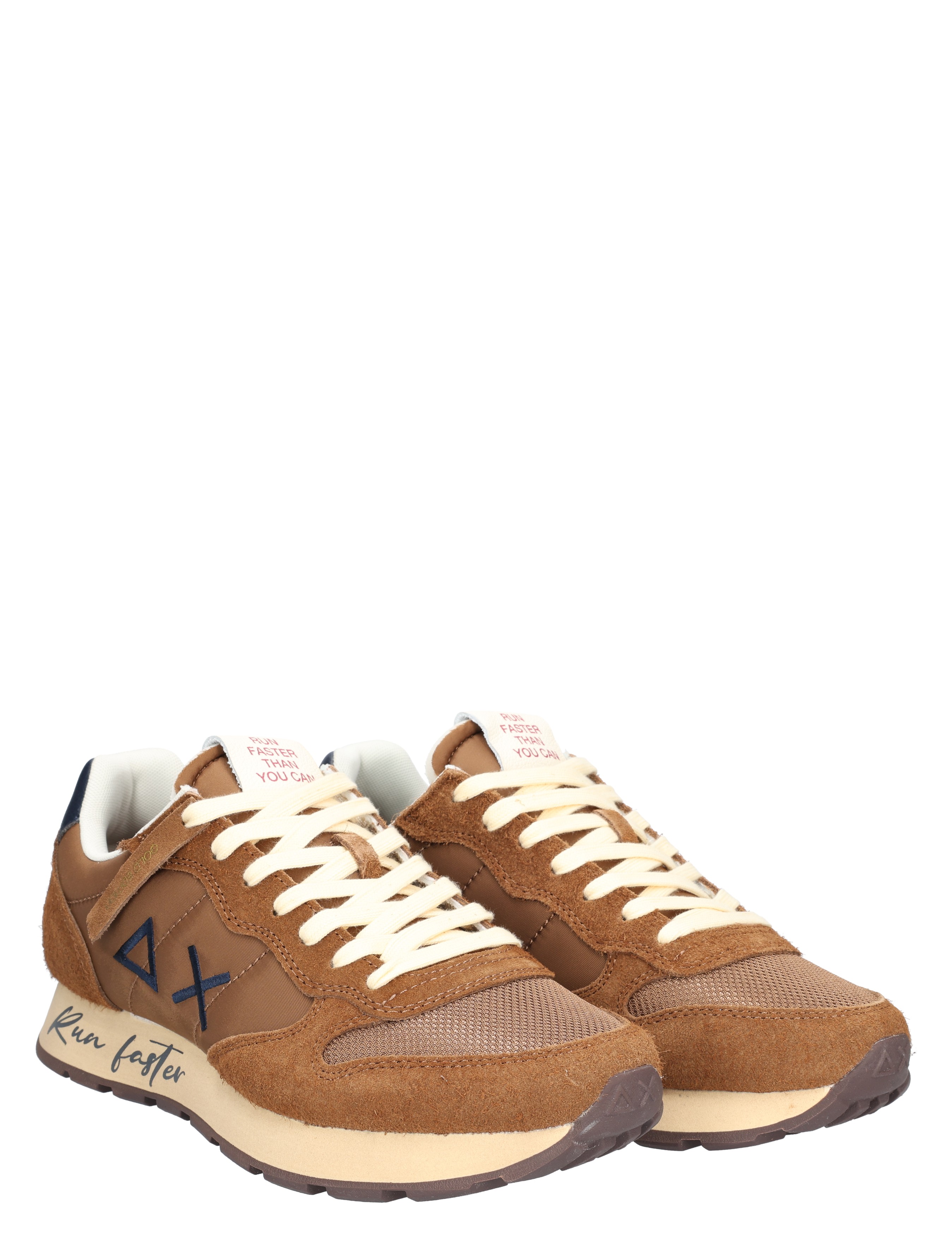 Sun 68 - Tom Vintage Brown - Heren - Lage Sneakers - Sneakers - 48949_22_5
