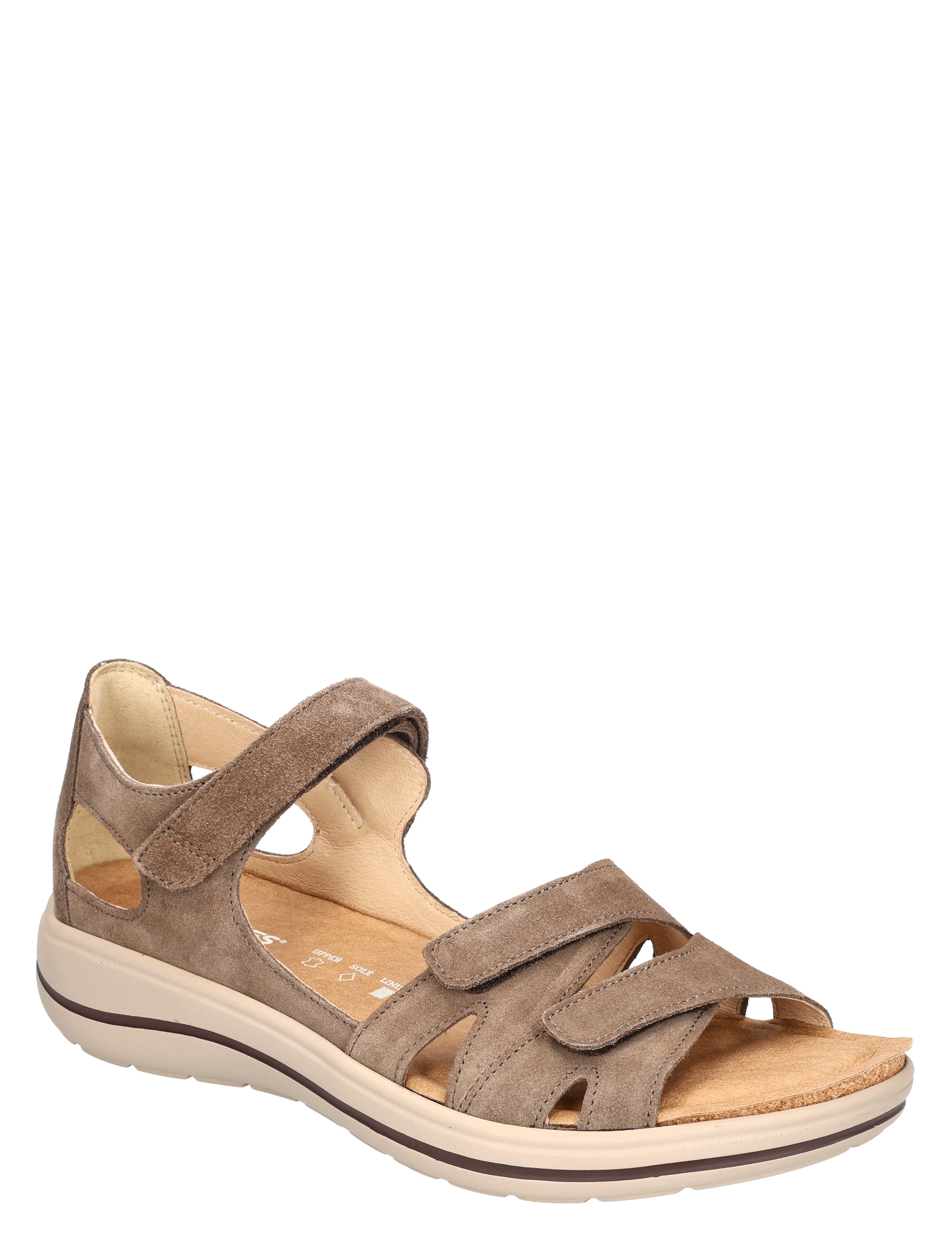 Hartjes - Pop Taupe G-Wijdte - Dames - Sandalen - 50530_22_3