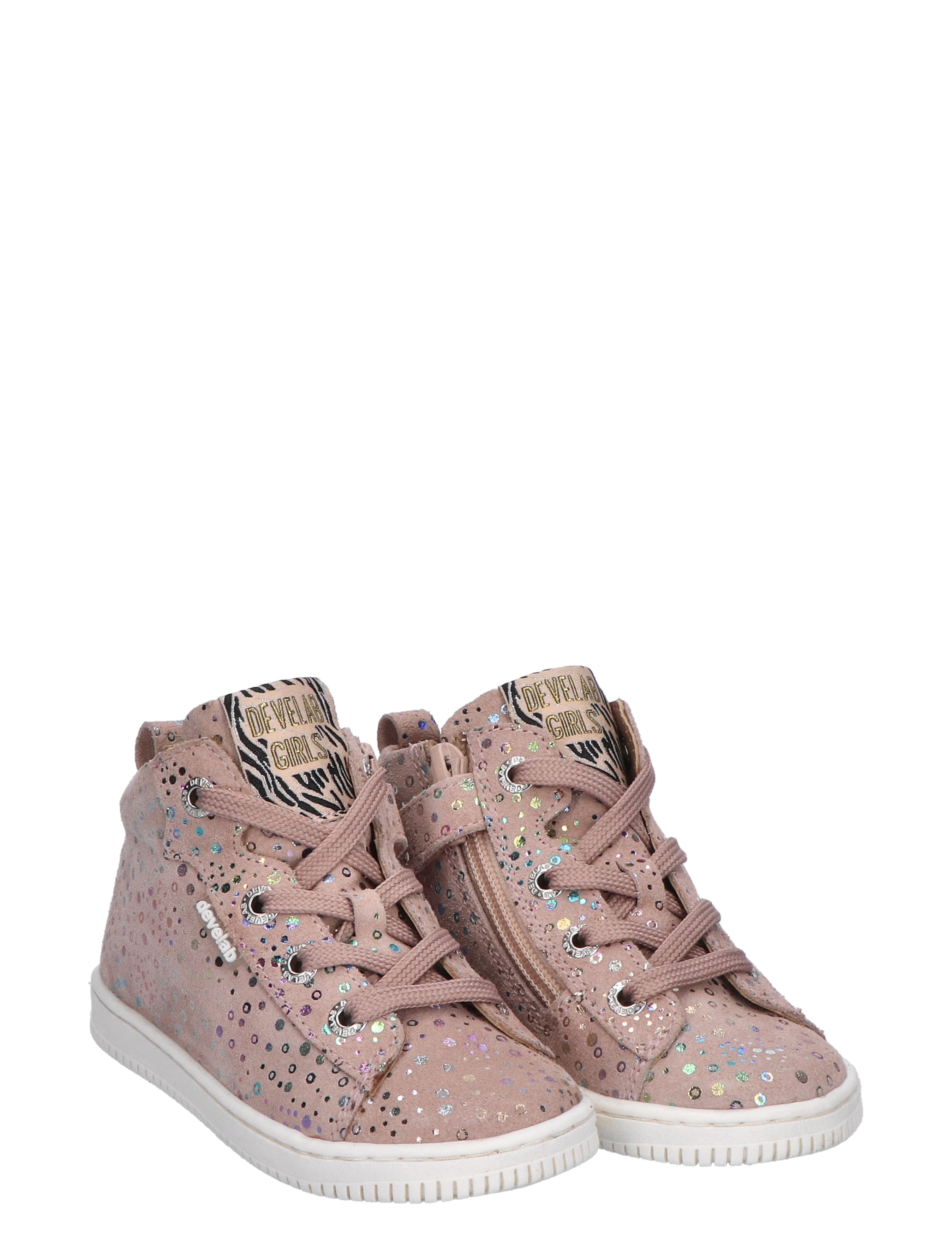 Develab - 44346 479 Old Pink Fantasy - Meisjes - Veter Boots - Boots - 45700_48_5