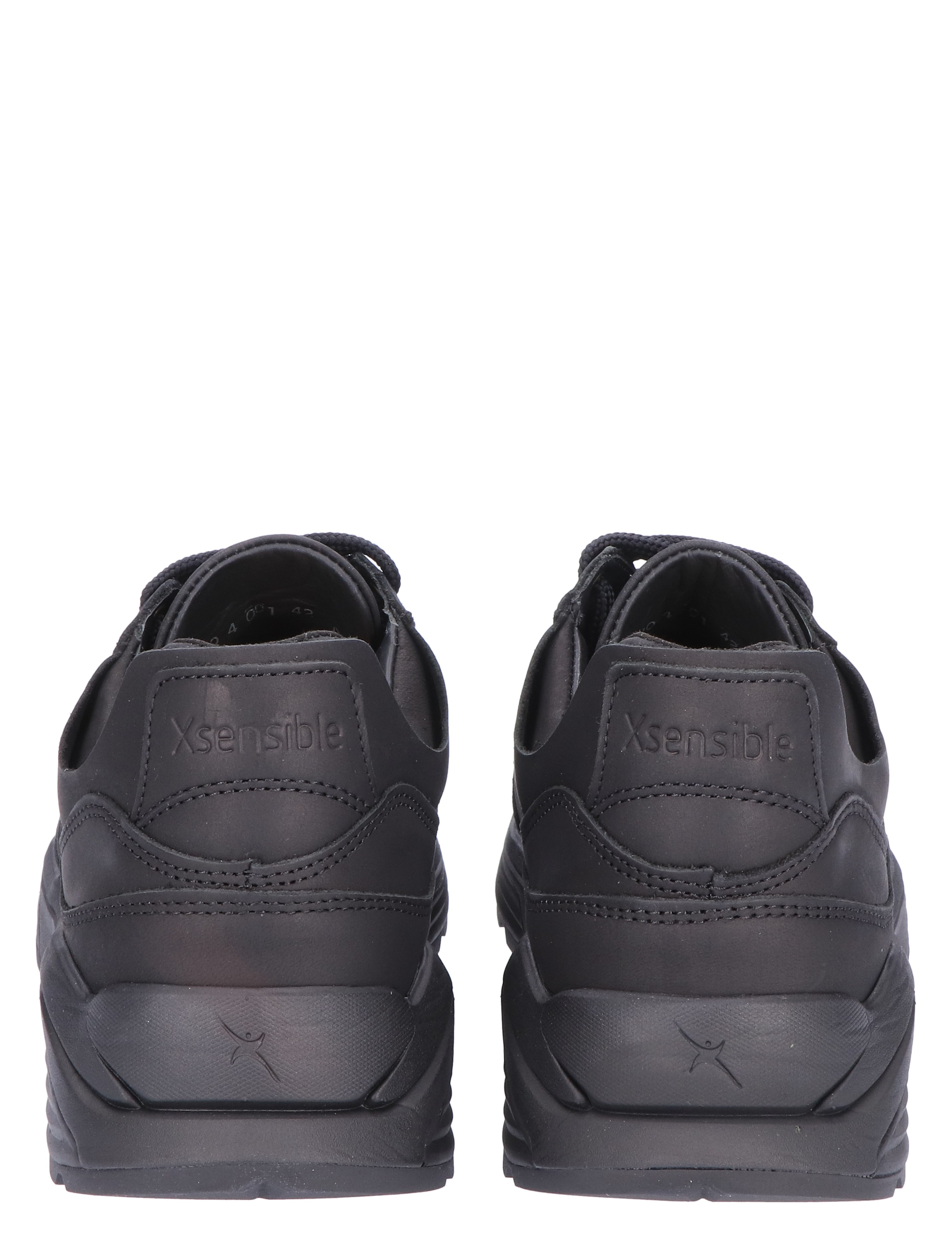 Xsensible - Golden Gate 33200.4 001 Black - Heren - Veterschoenen - Casual Veterschoenen - Lage Sneakers - Sneakers - 45804_11_7