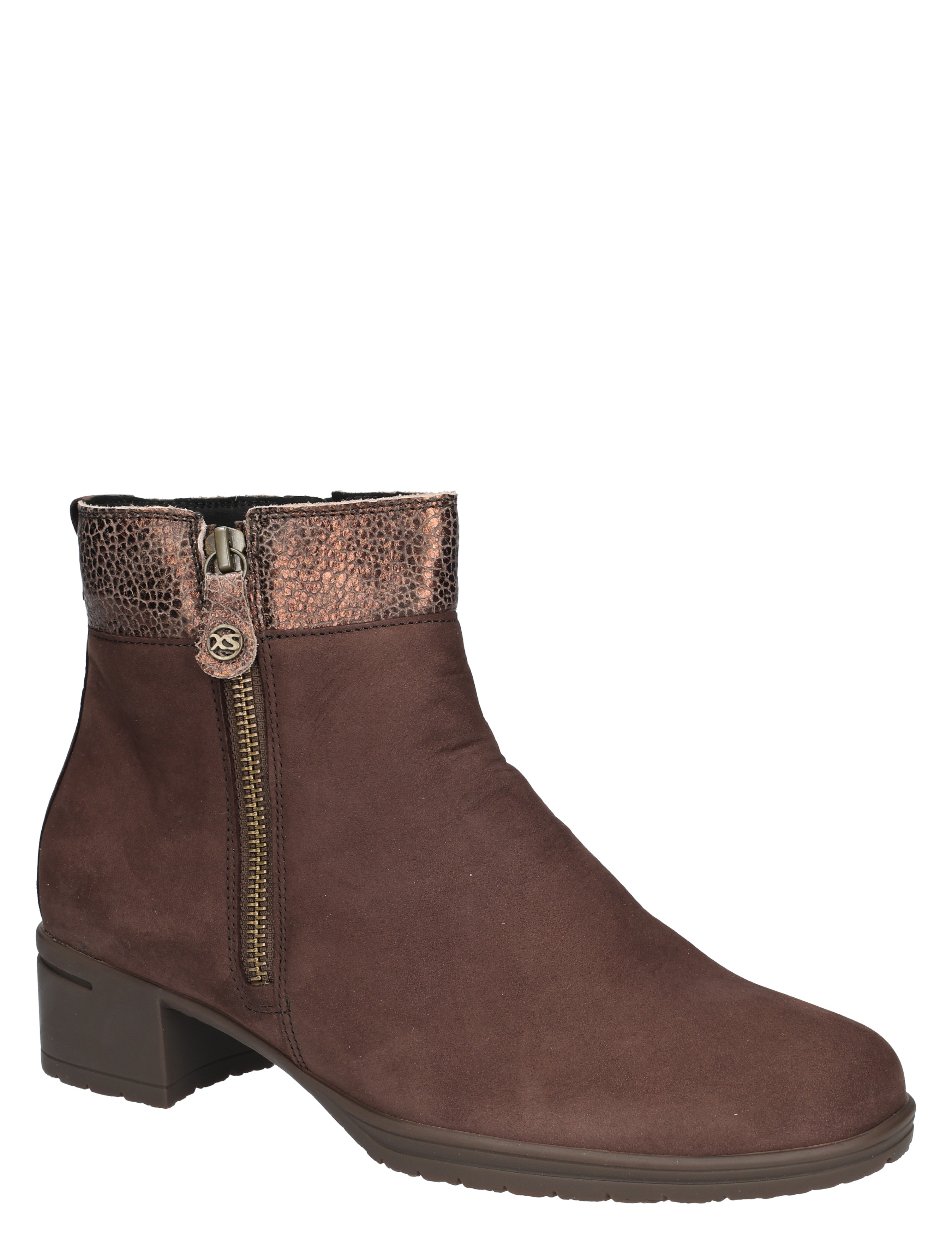 Hartjes - XS Hip Hop Boot Dark Brown H-Wijdte - Dames - Boots - Enkellaarsjes - 48893_22_3