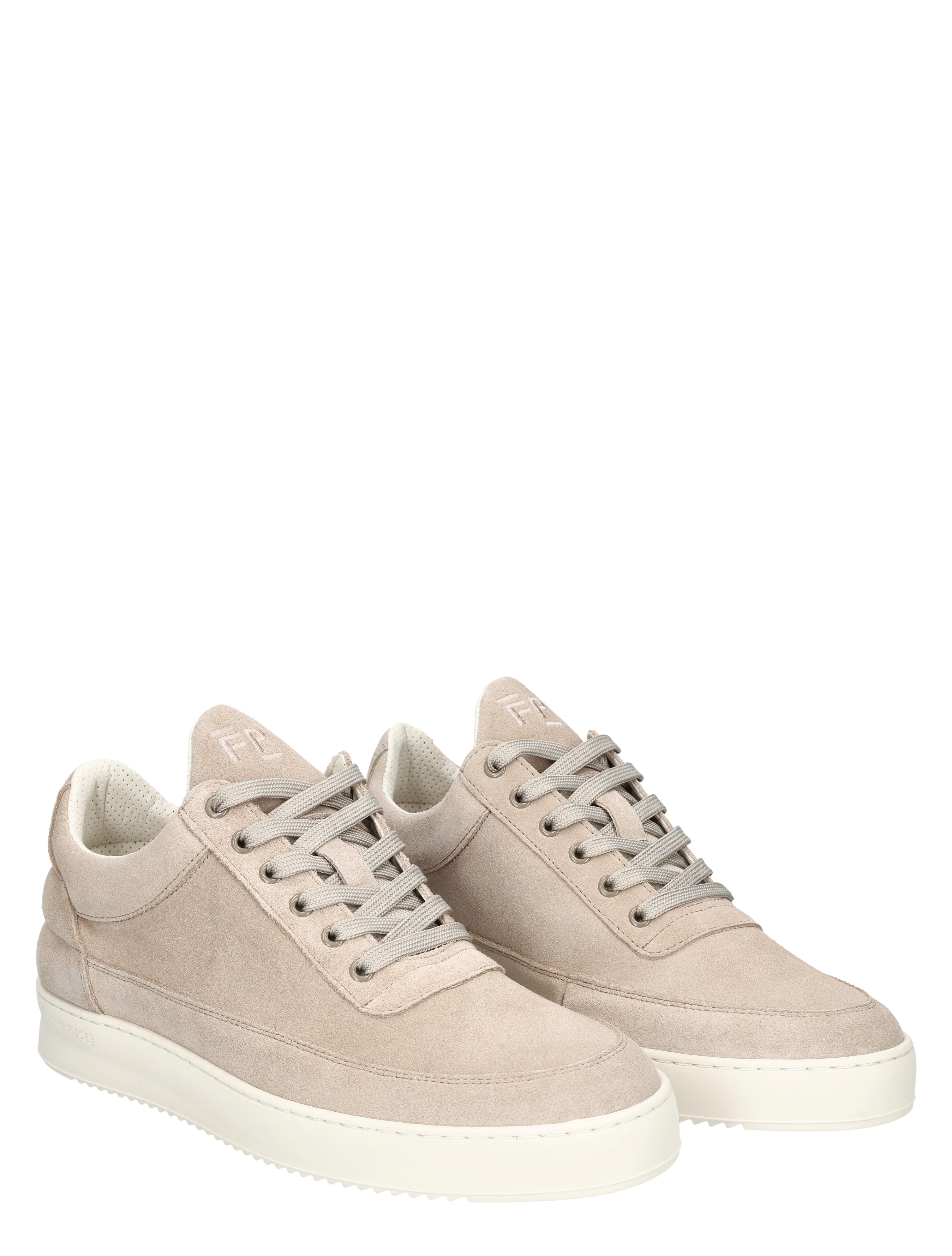 sneakers, nubuck, sand, low-top, veterschoenen