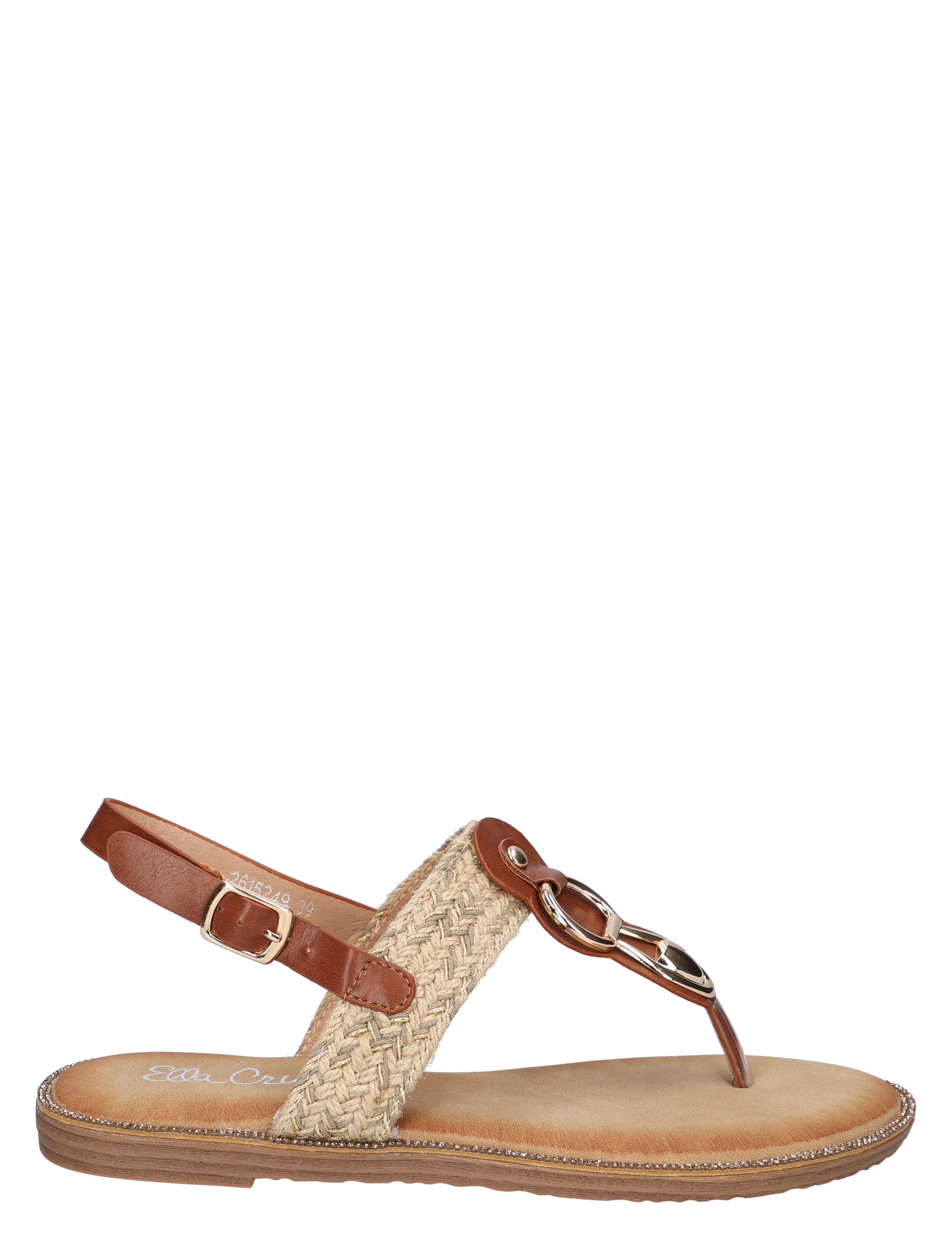 Ella Cruz - Zerra 2615249 Camel Beige - Dames - Sandalen - 50251_27_1
