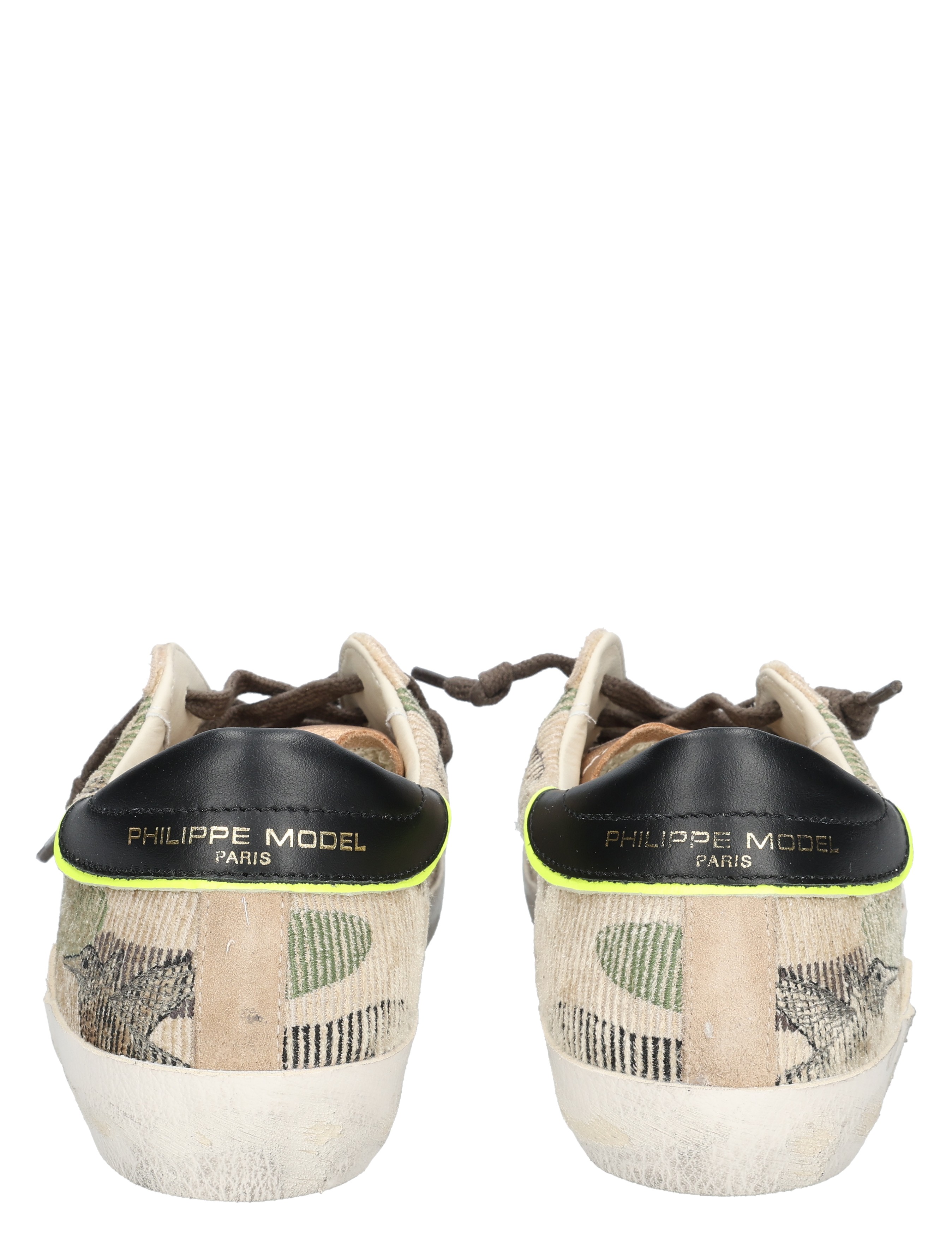 Philippe Model - PRLD PRSX CB02 Camou Colibri Broderie - Sneakers - Dames - Lage Sneakers - 49112_62_6