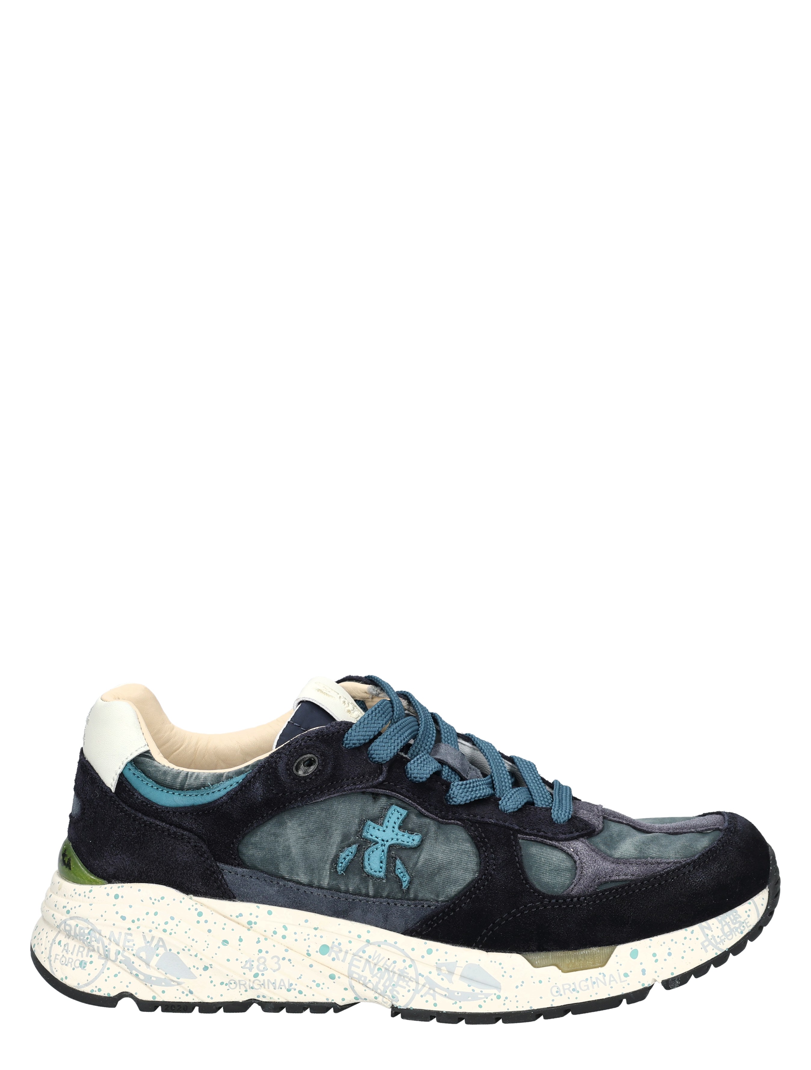 Premiata - Mase D Women 8519 Blue - Dames - Sneakers - Lage Sneakers - 51090_33_1