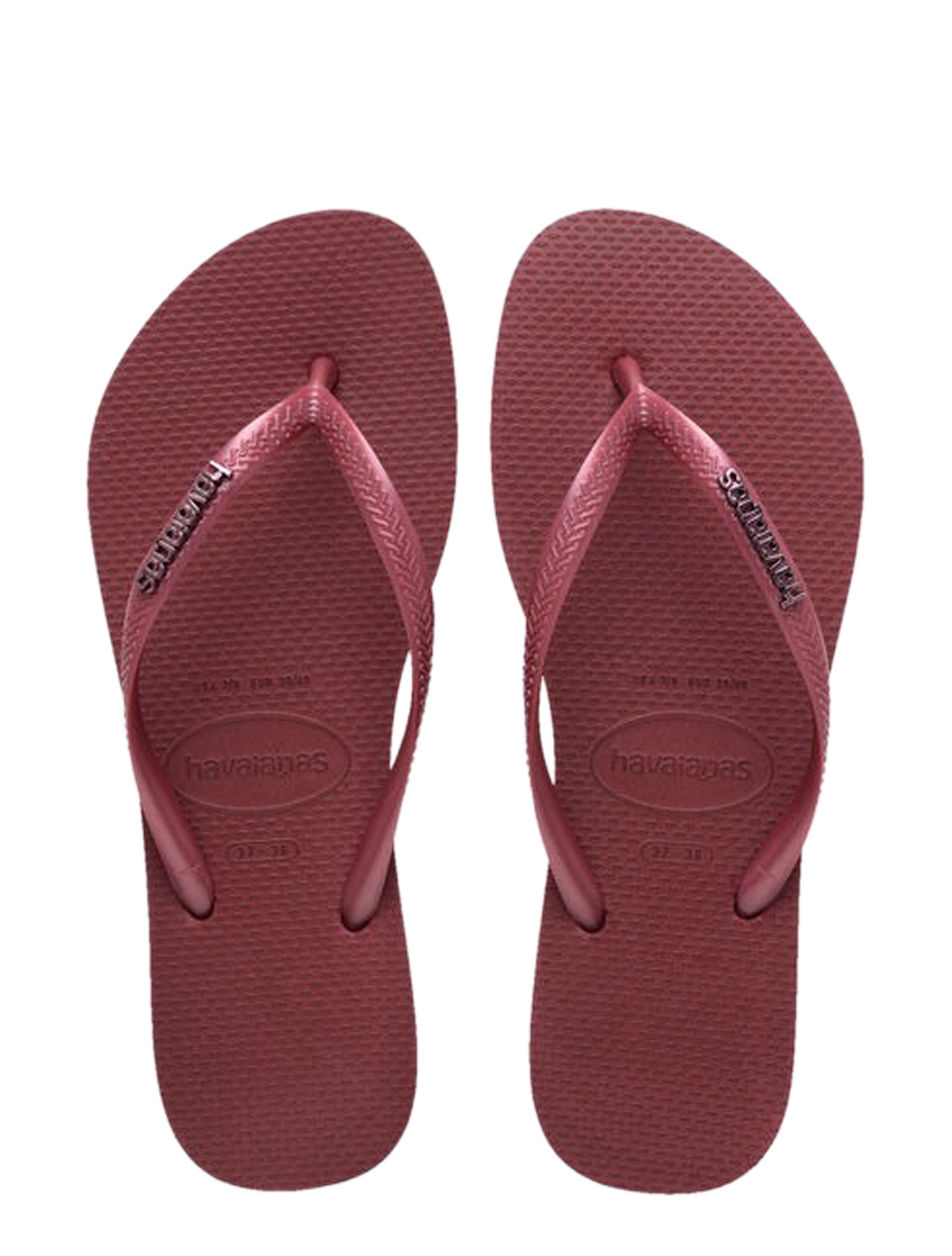 flip-flops, sandalen, rubber, pink, reeds