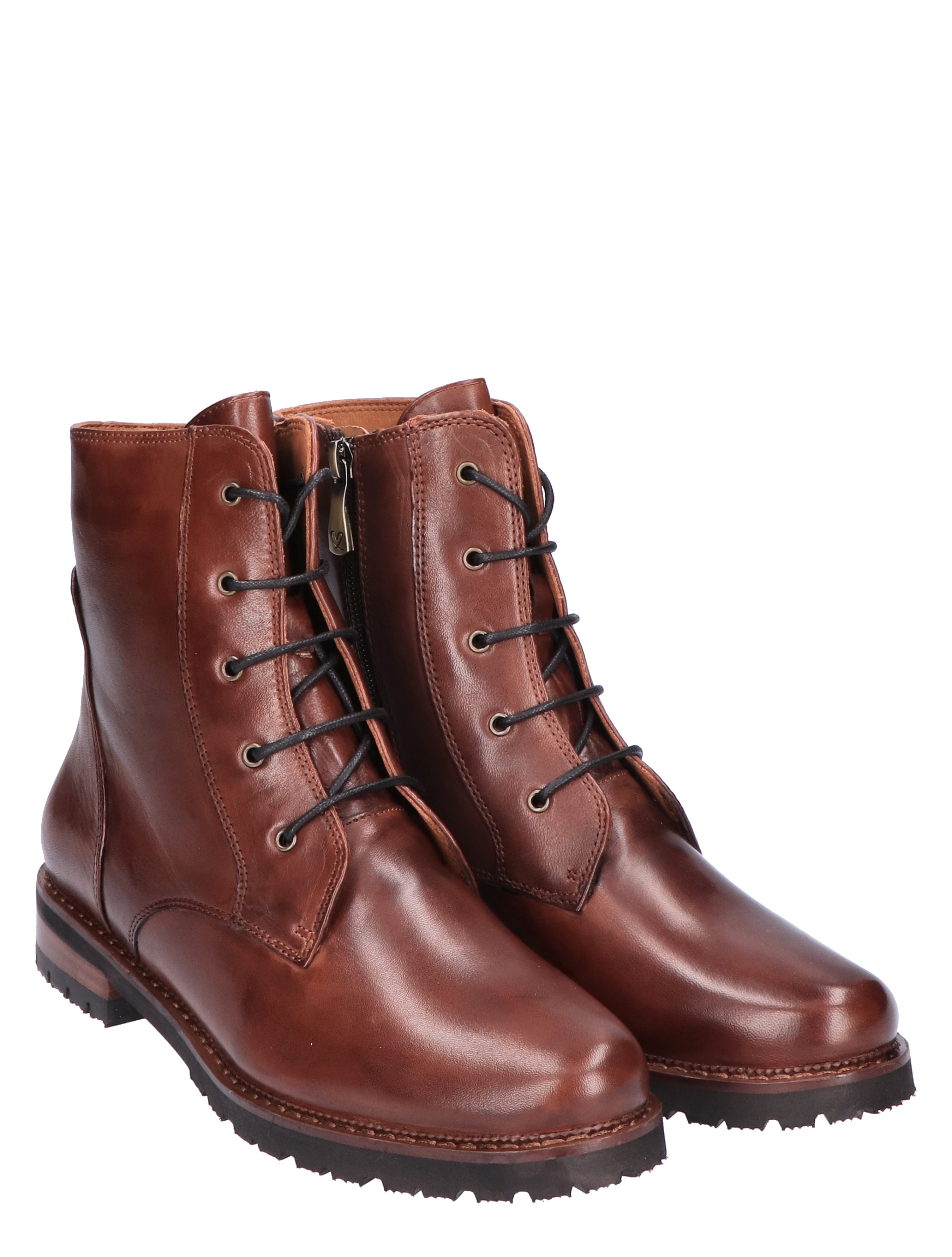 Everybody - 77658H Brown - Dames - Boots - Veter Boots - 46081_22_5
