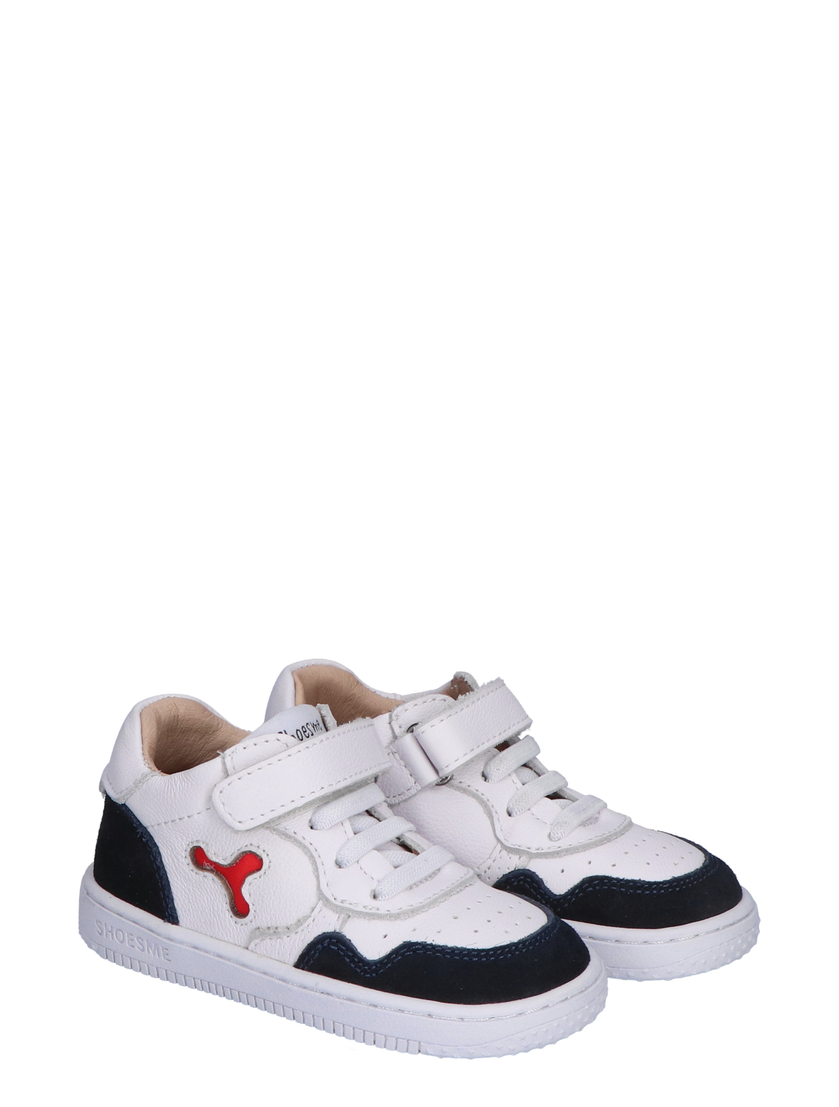 Shoesme - BN24S012 White Dark Blue - Jongens - Babyshoenen - 44390_83_5