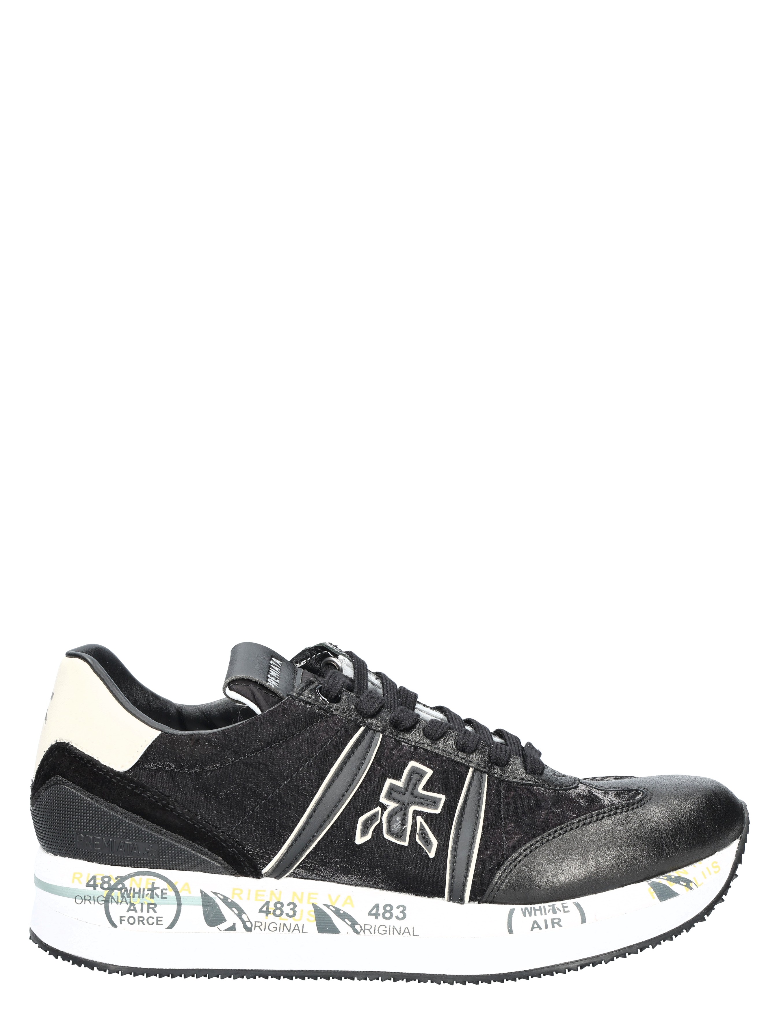 Premiata - Conny Women 6987 Black - Sneakers - Dames - Lage Sneakers - 48268_11_1