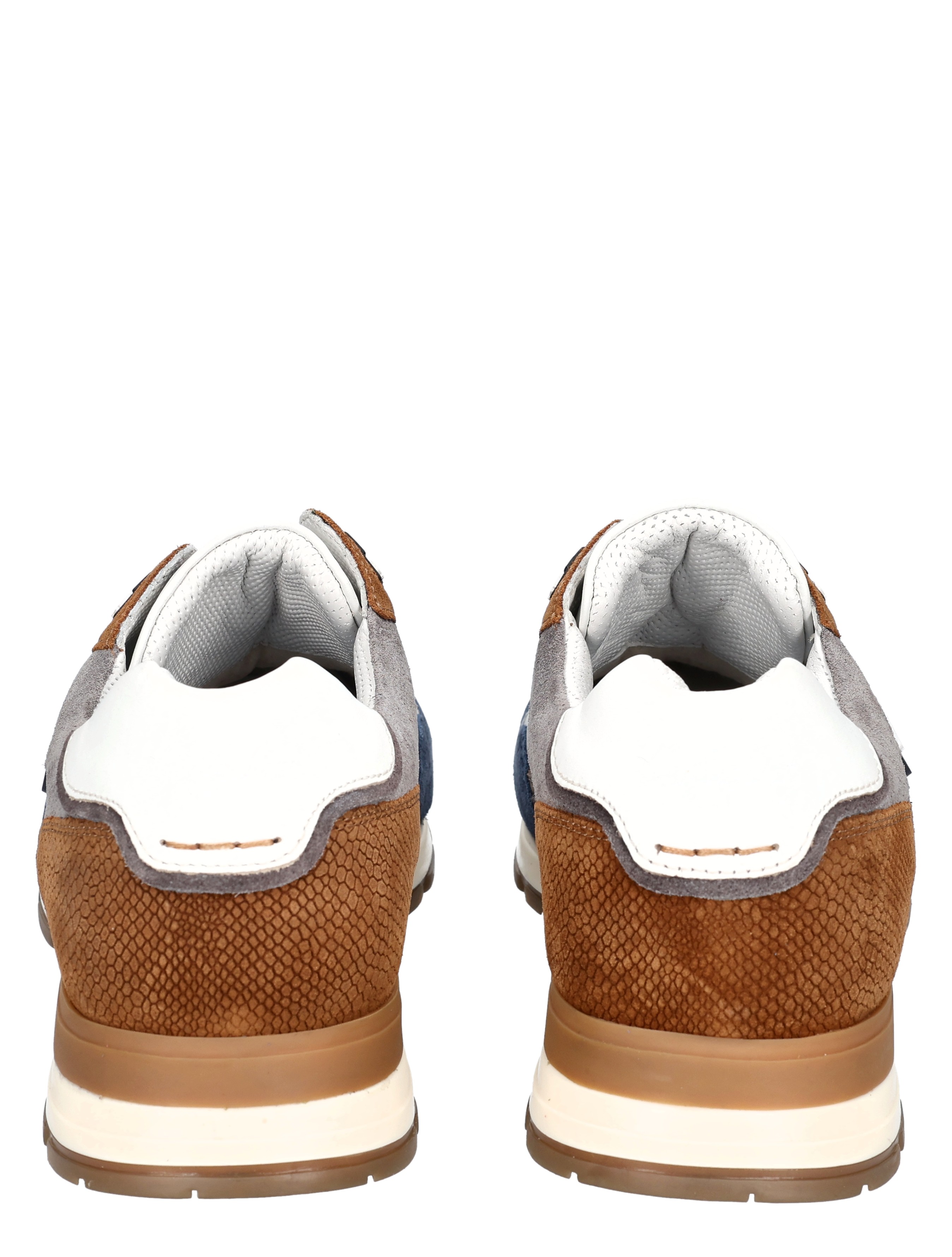 Australian - Tiago  15.1669.02.K99 Grey Tan Blue - Heren - Veterschoenen - Casual Veterschoenen - 50783_32_7