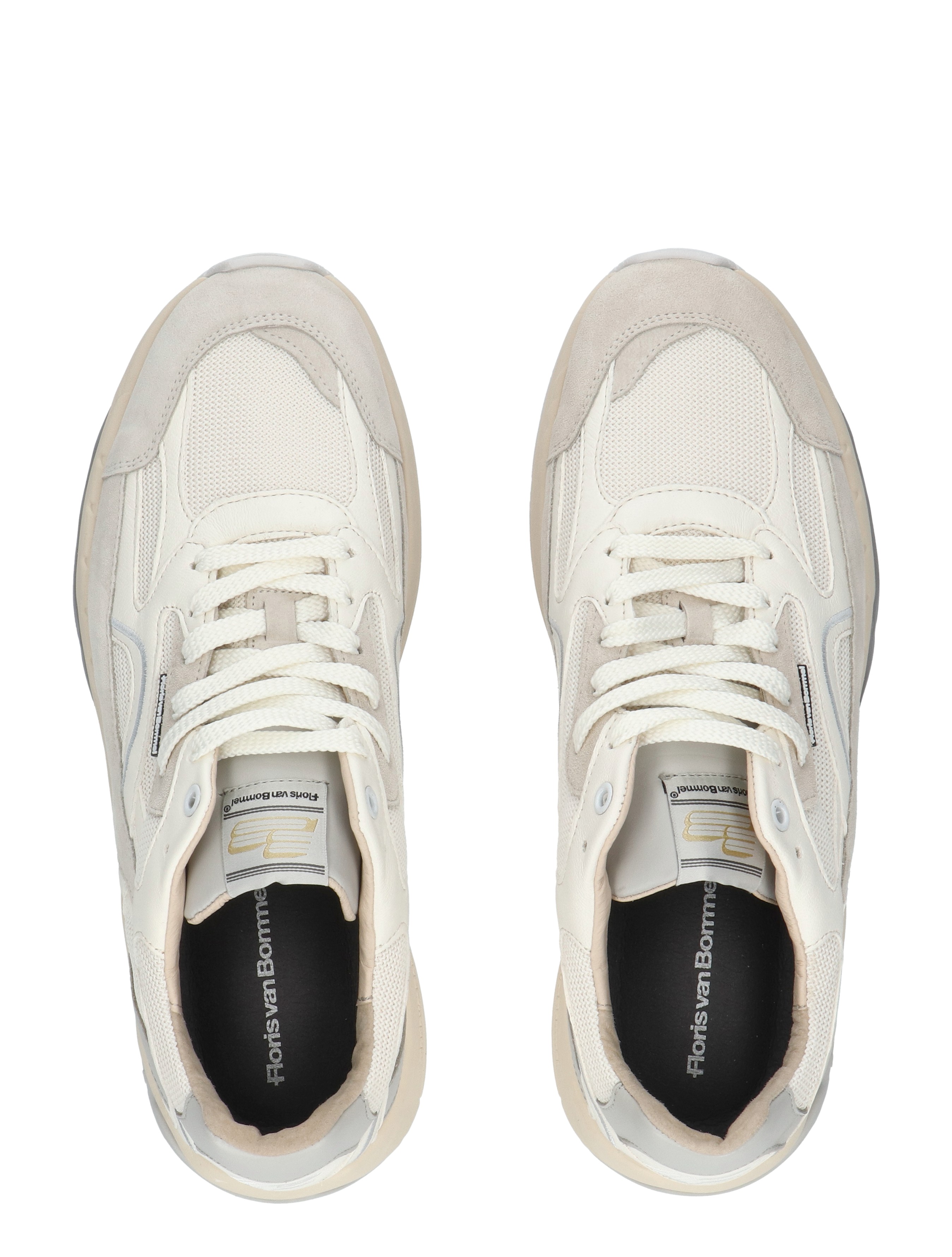 Floris van Bommel - De Rezer 10258 61-01 Dark White G+ Wijdte - Heren - Lage Sneakers - Sneakers - 50674_88_7