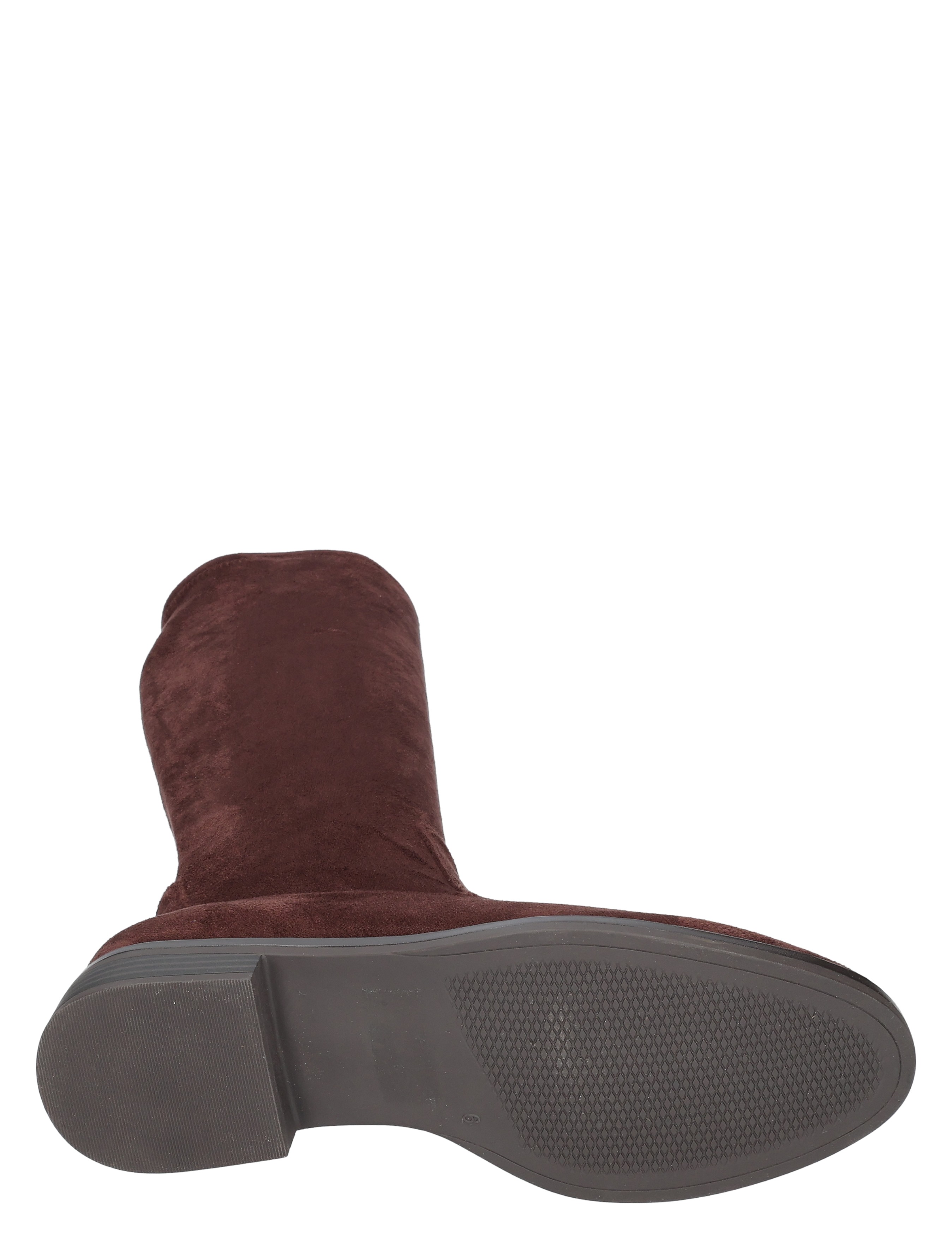 boot, ankle boot, suede, brown, flat sole