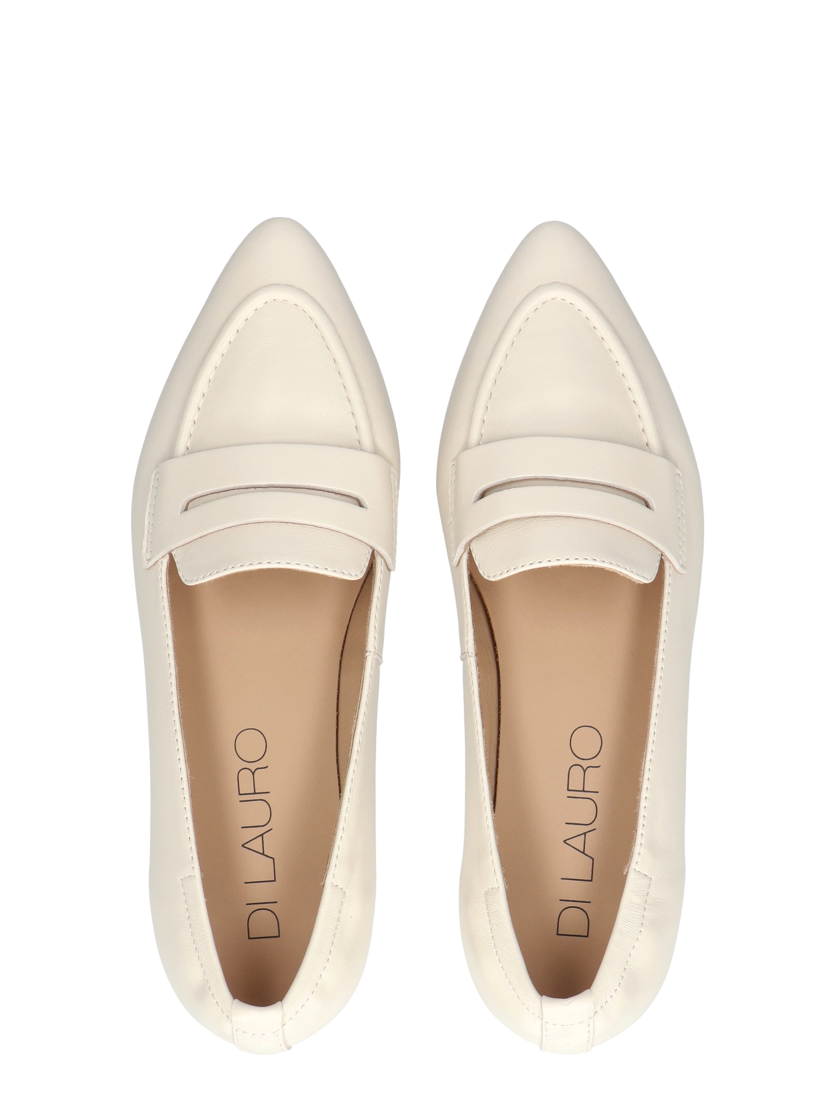 Di Lauro - Tera Off White - Dames - Loafers - 50272_77_8