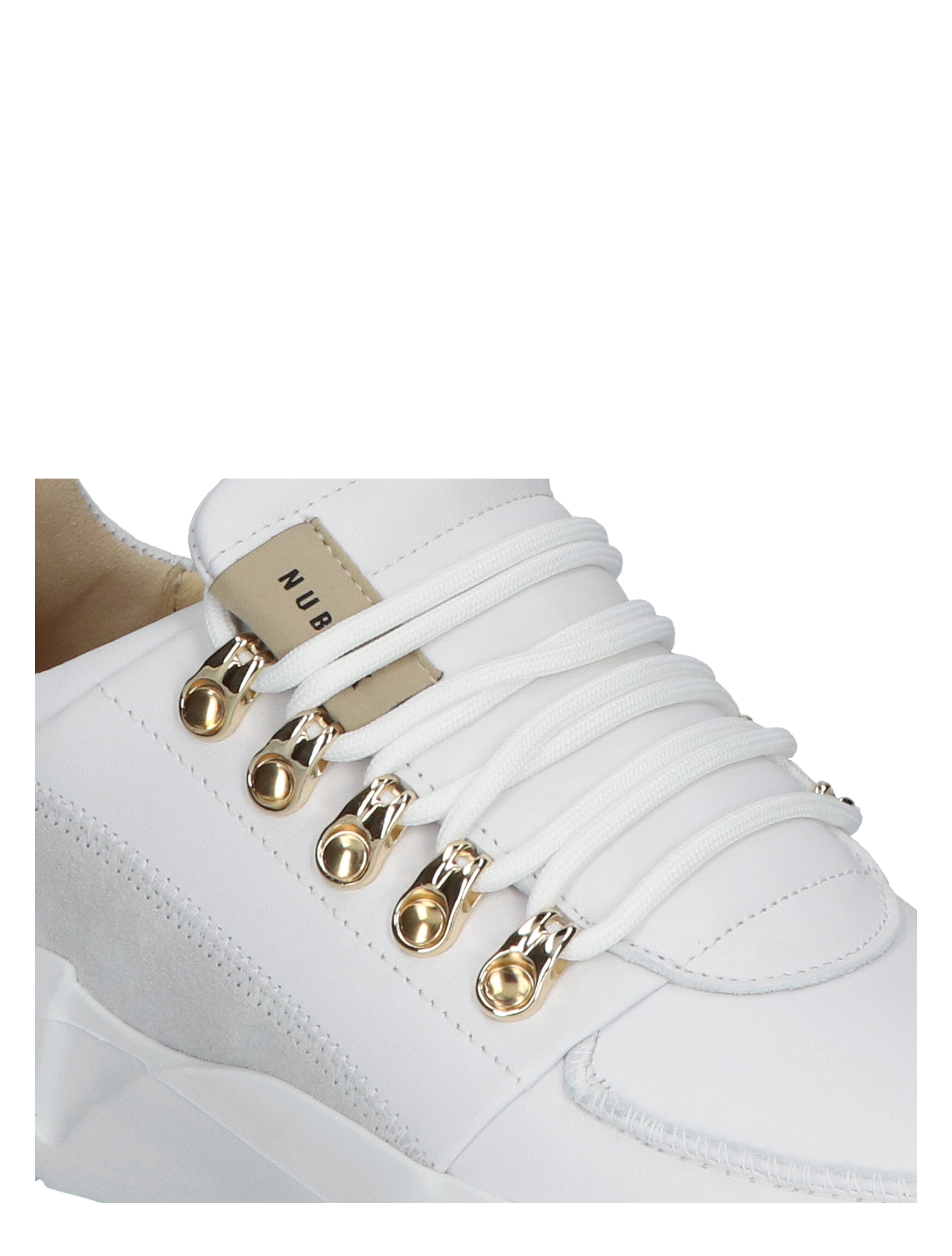 Nubikk - Roque Roman Women White Leather Go - Sneakers - Dames - Lage Sneakers - 37857_88_7