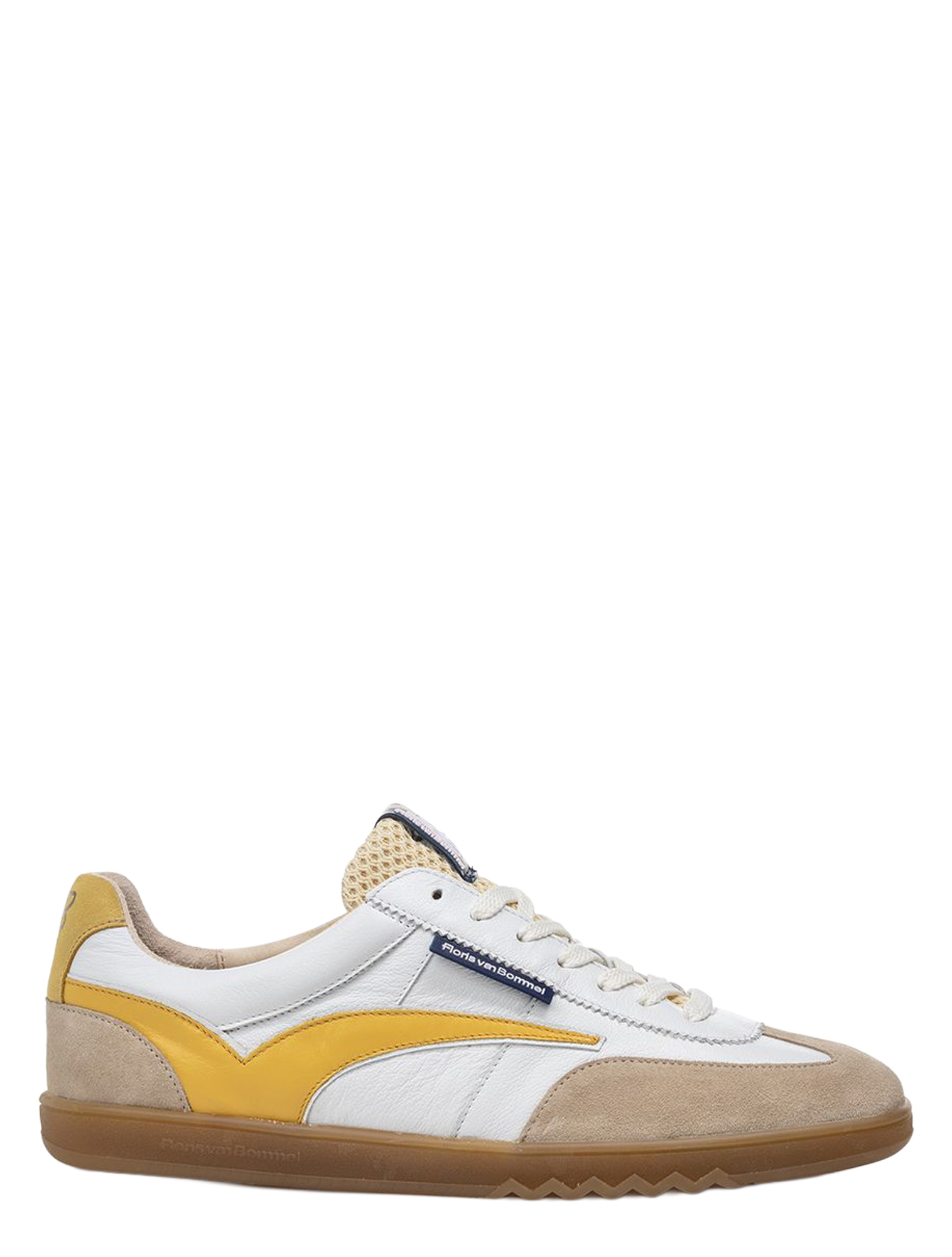 Floris van Bommel - De Zaler 10224 01.20 White Yellow G+Wijdte - Heren - Lage Sneakers - Sneakers - 51433_85_1