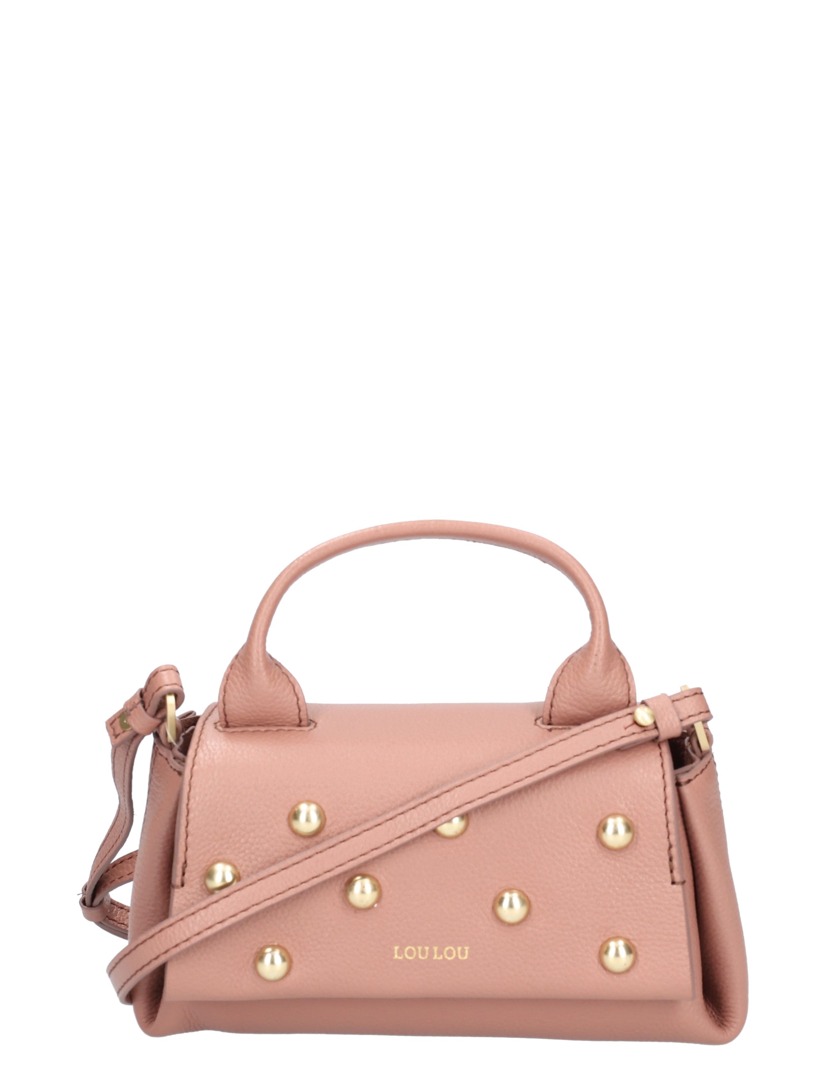 LouLou Essentiels - Mae studs 123 Mocha Mousse - Schoudertassen - Dames - 49614_48_1