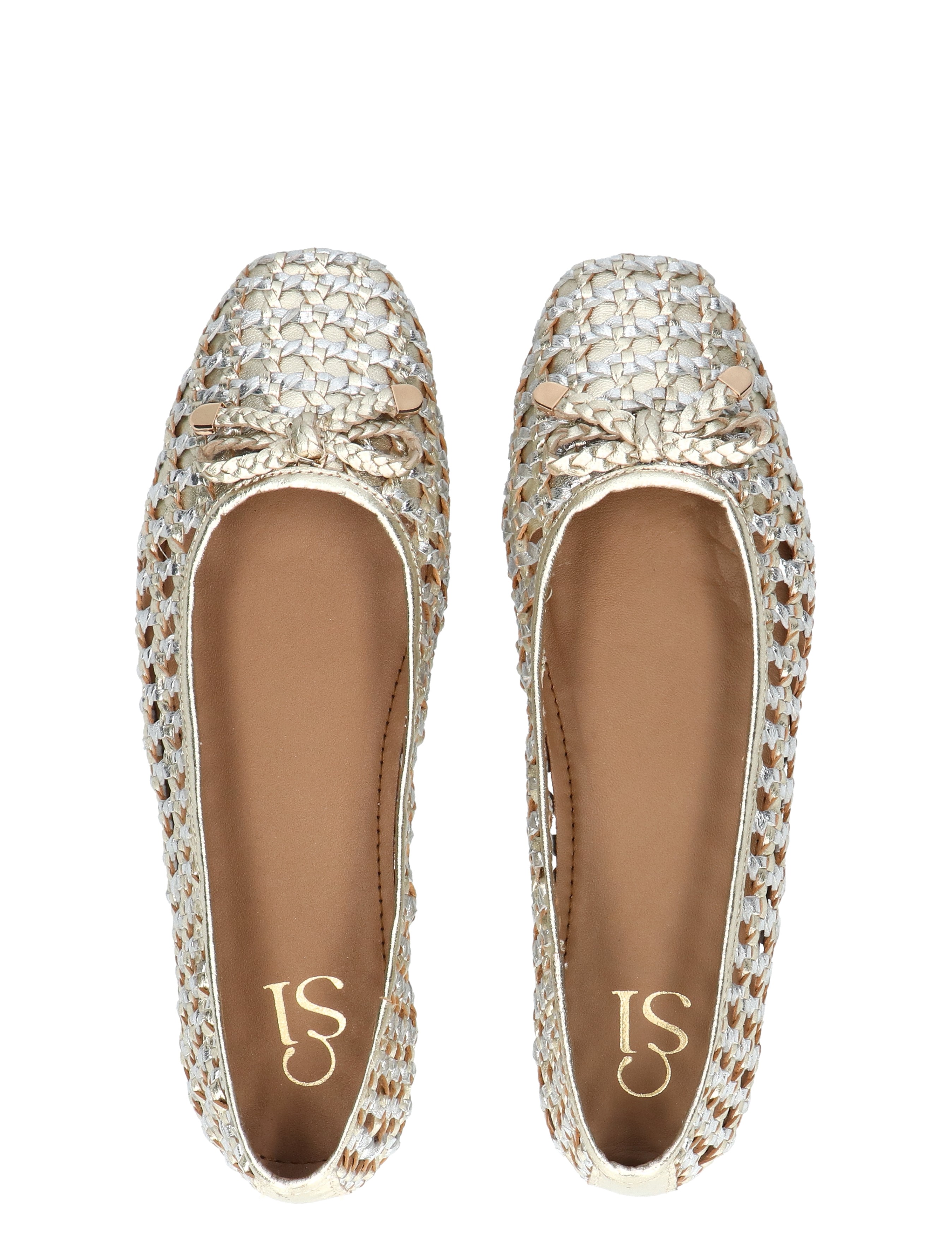 Si - Zyta Foil Gold - Ballerinas - Dames - 50314_53_7