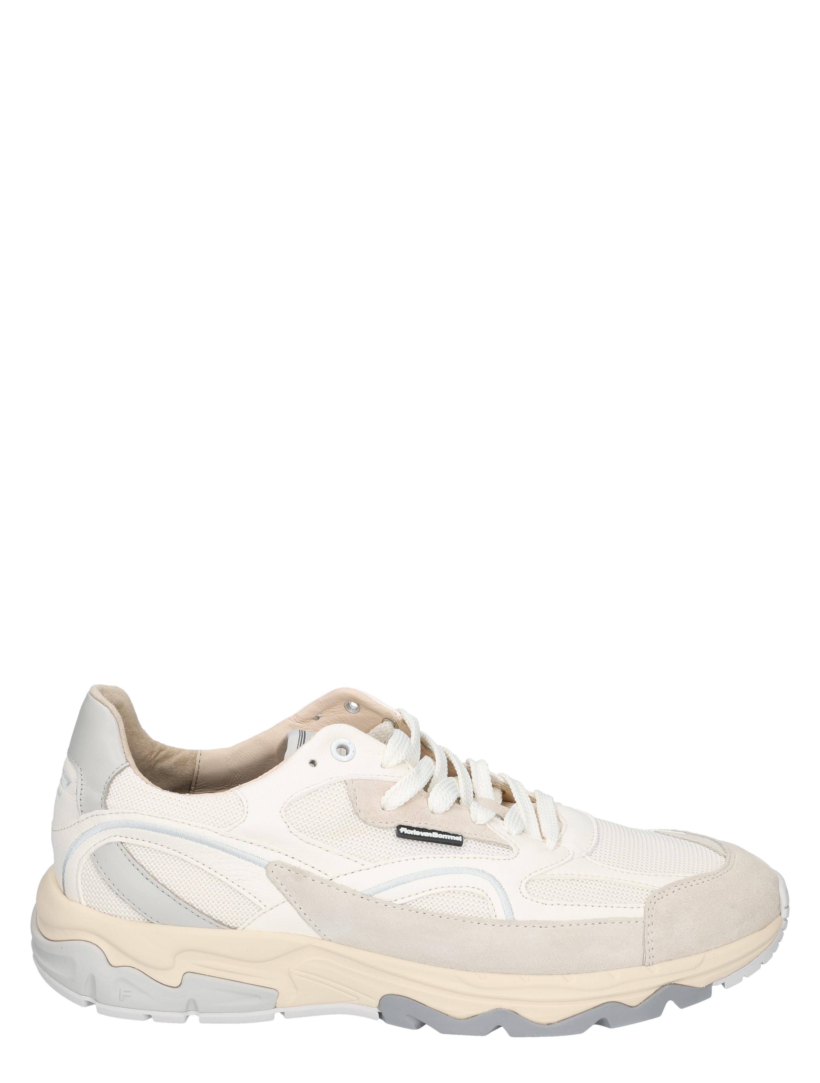 Floris van Bommel - De Rezer 10258 61-01 Dark White G+ Wijdte - Heren - Lage Sneakers - Sneakers - 50674_88_1