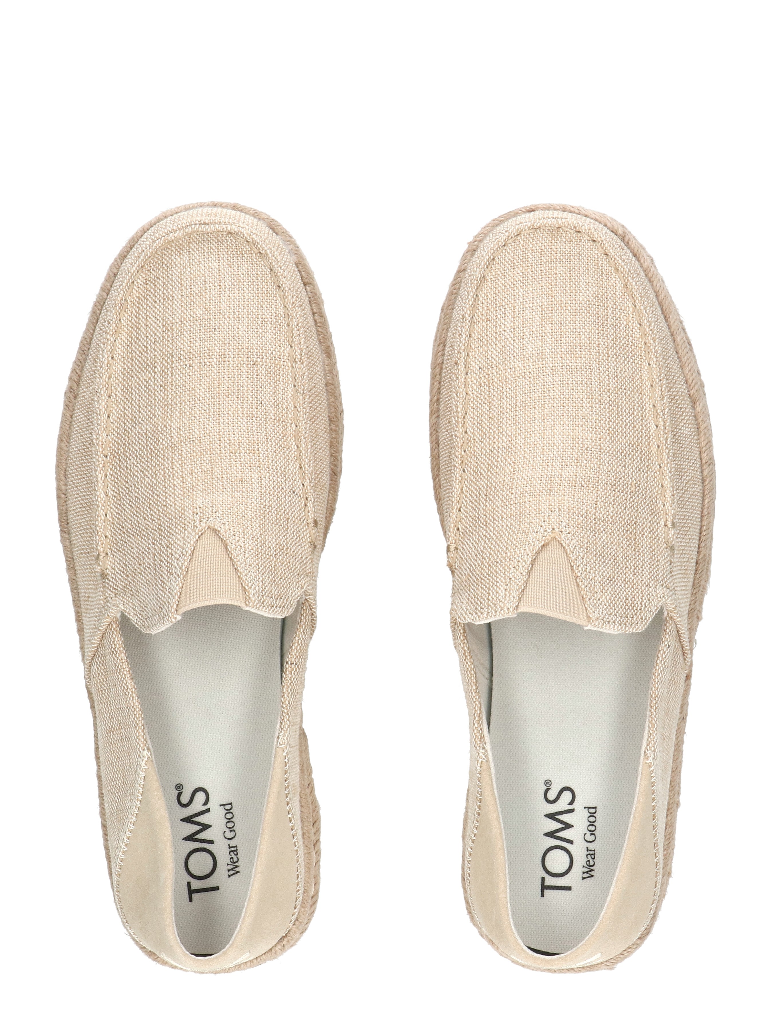 espadrilles, slippers, canvas, beige, slip-on