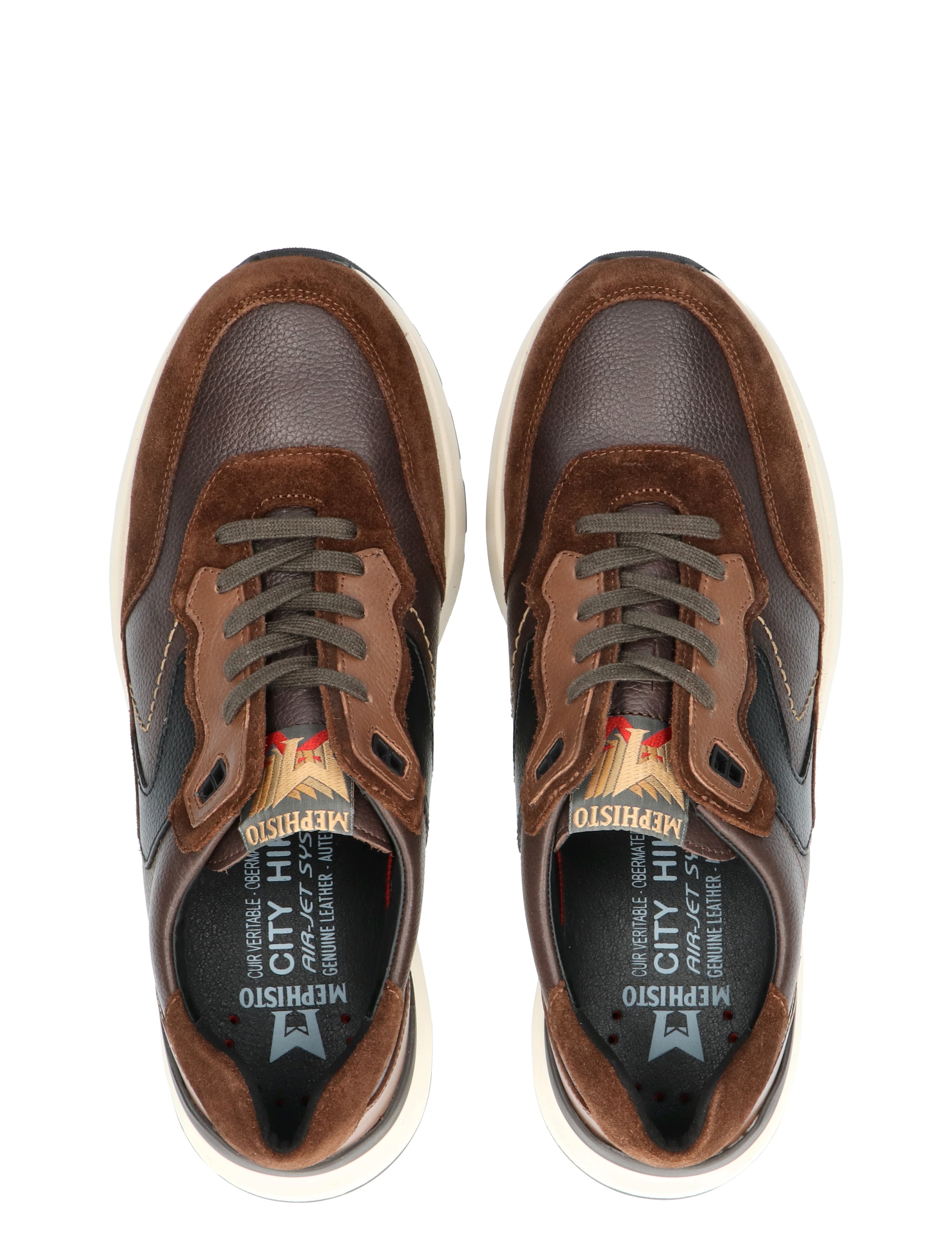 Mephisto - Cruz Chestnut - Heren - Veterschoenen - Casual Veterschoenen - 46010_22_7