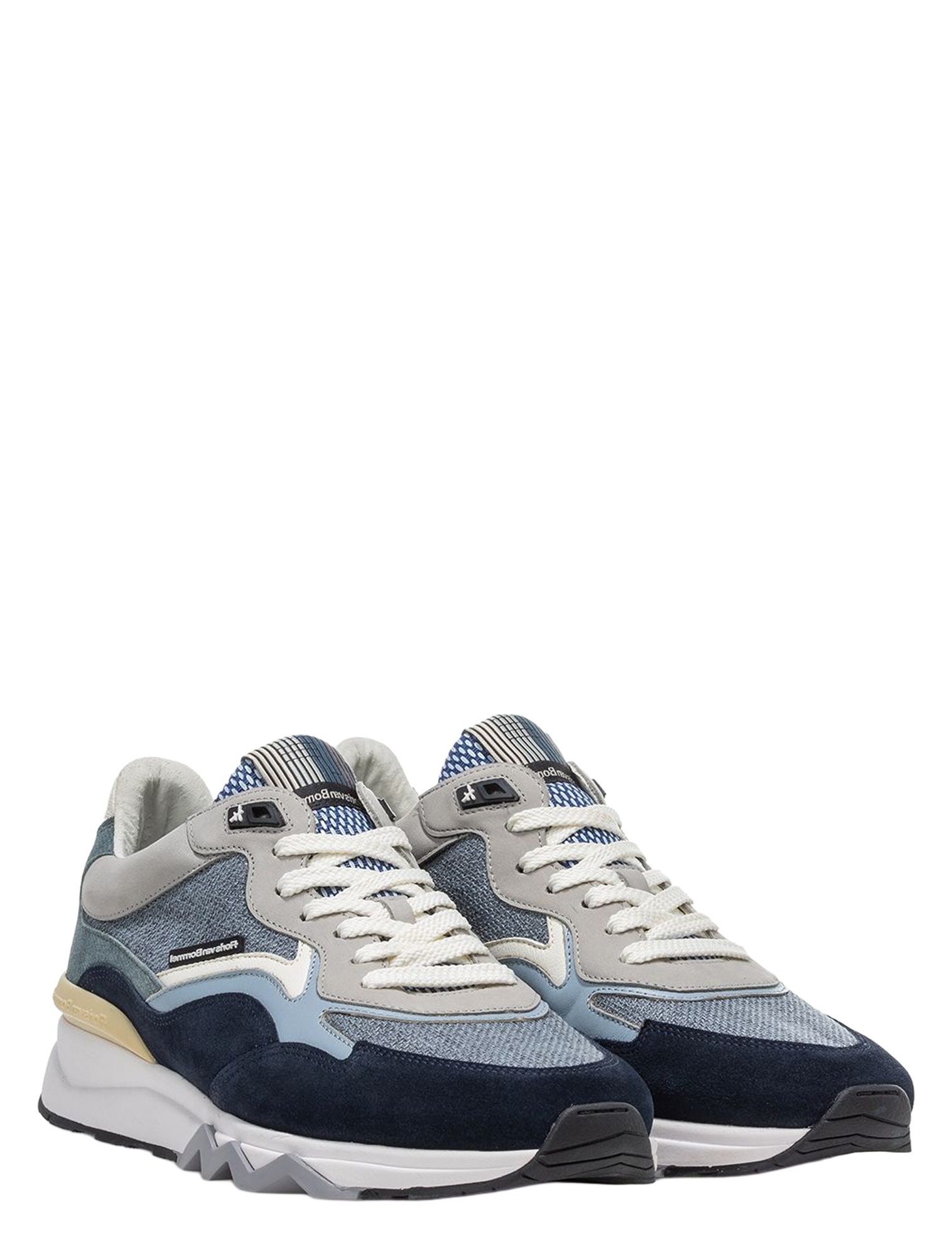 Floris van Bommel - De Zager 10178 05.28 Light Blue G+Wijdte - Heren - Lage Sneakers - Sneakers - 51419_33_2