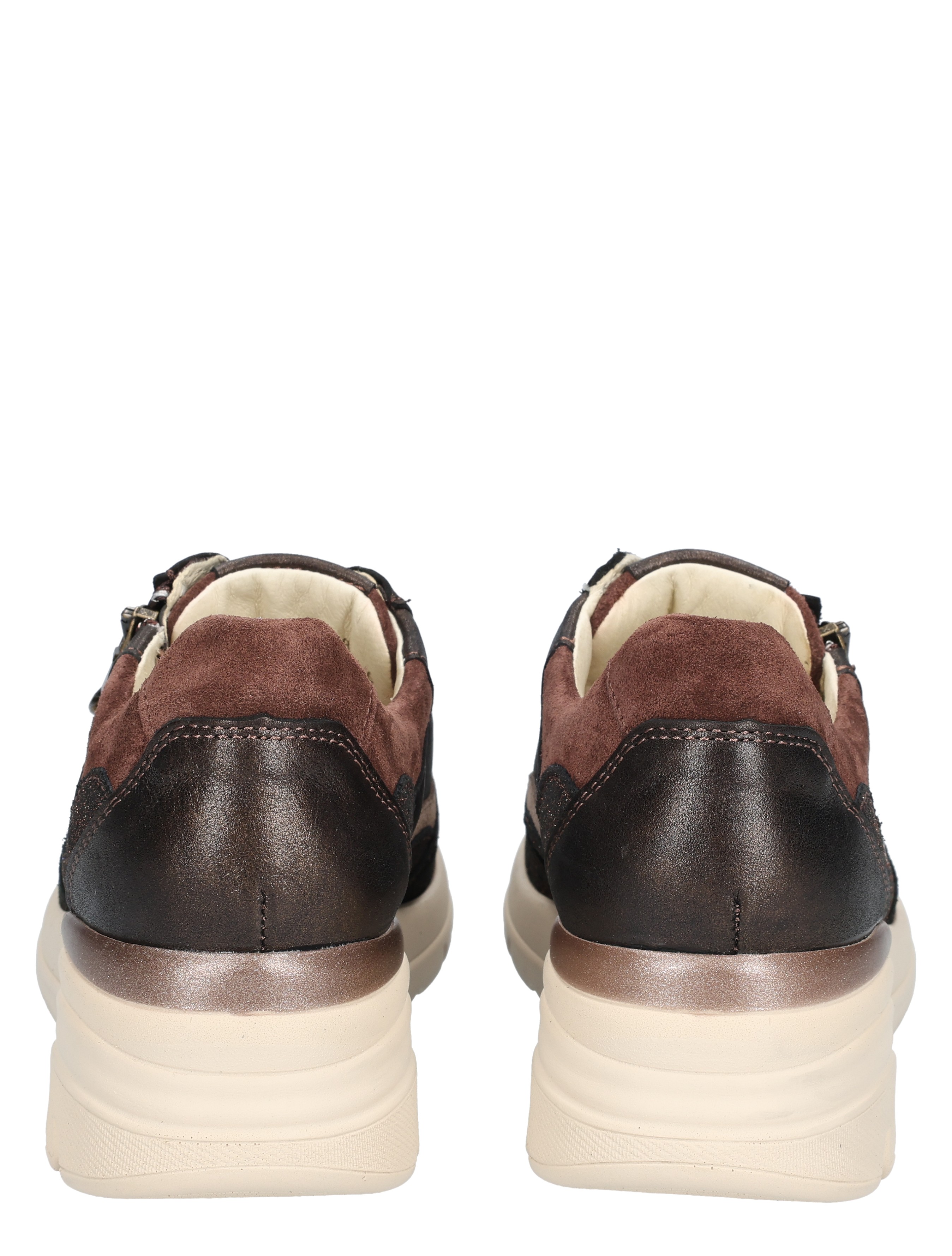 Waldlaufer - 927003 600 355 Brown H-Wijdte - Dames - Veterschoenen - Casual Veterschoenen - 48867_22_6