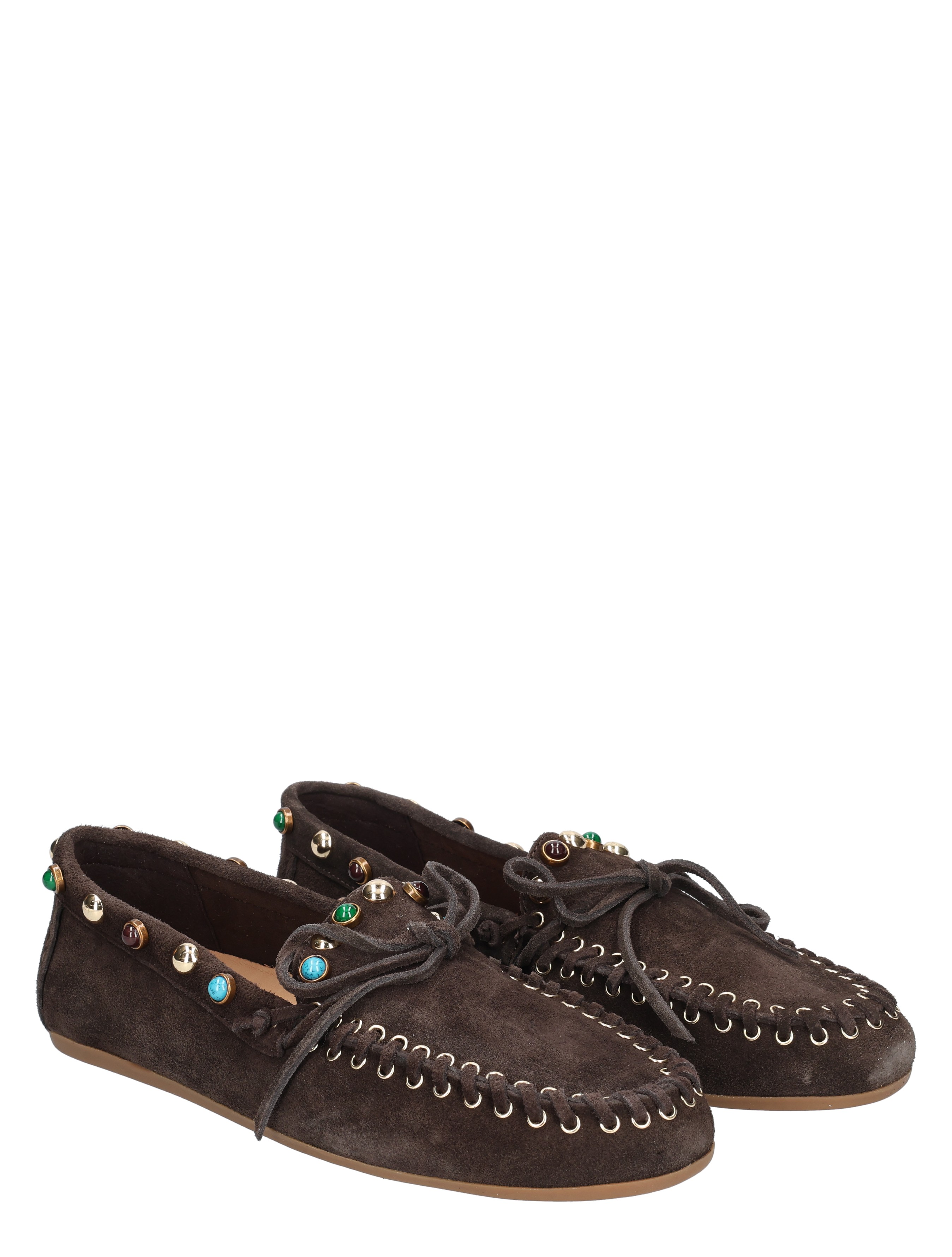 suede, moccassin, veters, steen, neutraal