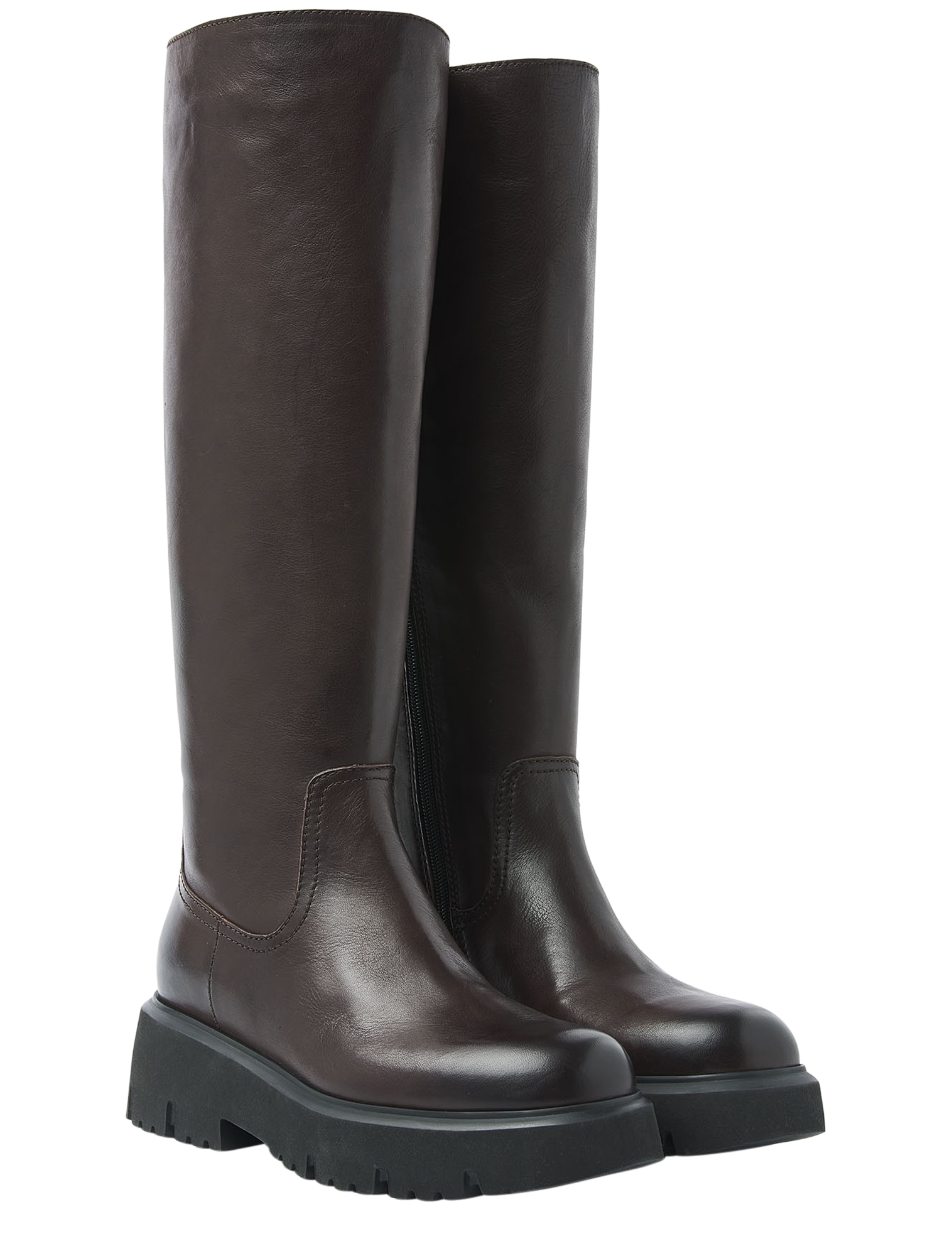 VIA VAI - Ziva Vienna 62097 03-1310 Brown - Dames - Boots - Lange Laarzen - 50026_22_2