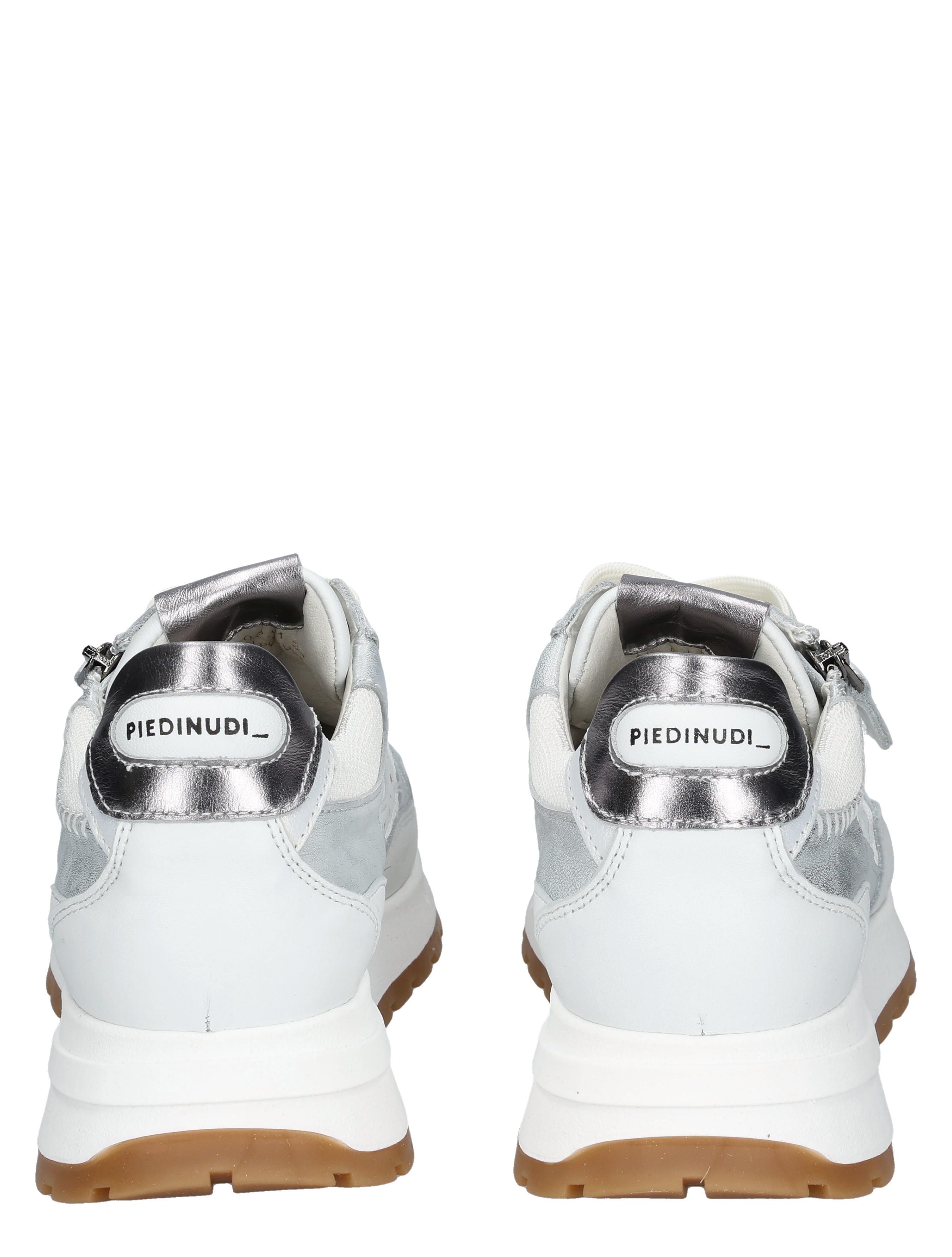 Piedi Nudi - Kira 02.01 White Silver K-Wijdte - Dames - Veterschoenen - Casual Veterschoenen - 50526_88_6