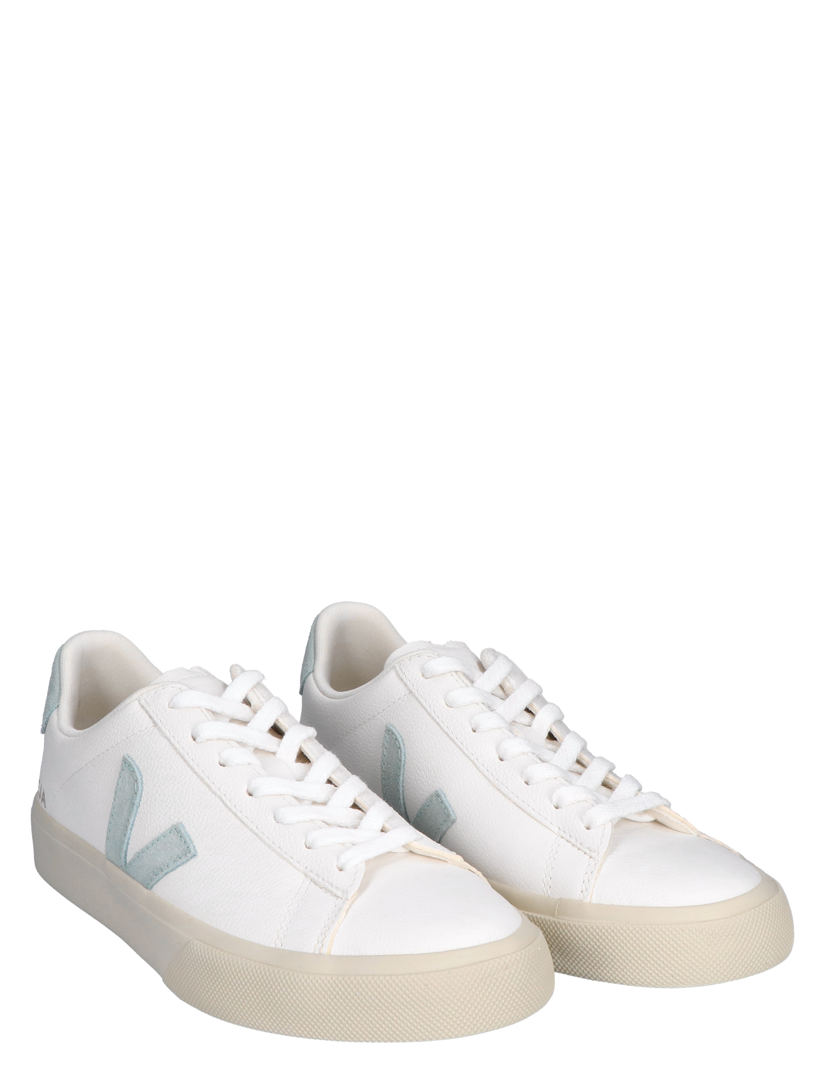 Campo Women Leather White Green