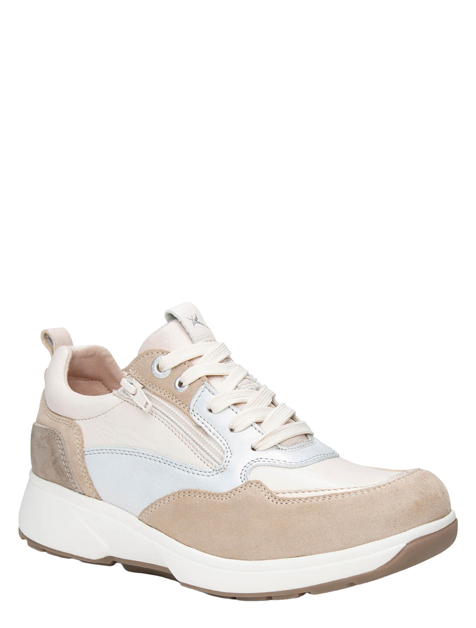 Xsensible - 30215.3 531 Taupe Combi H-Wijdte - Dames - Veterschoenen - Casual Veterschoenen - 51643_78_3