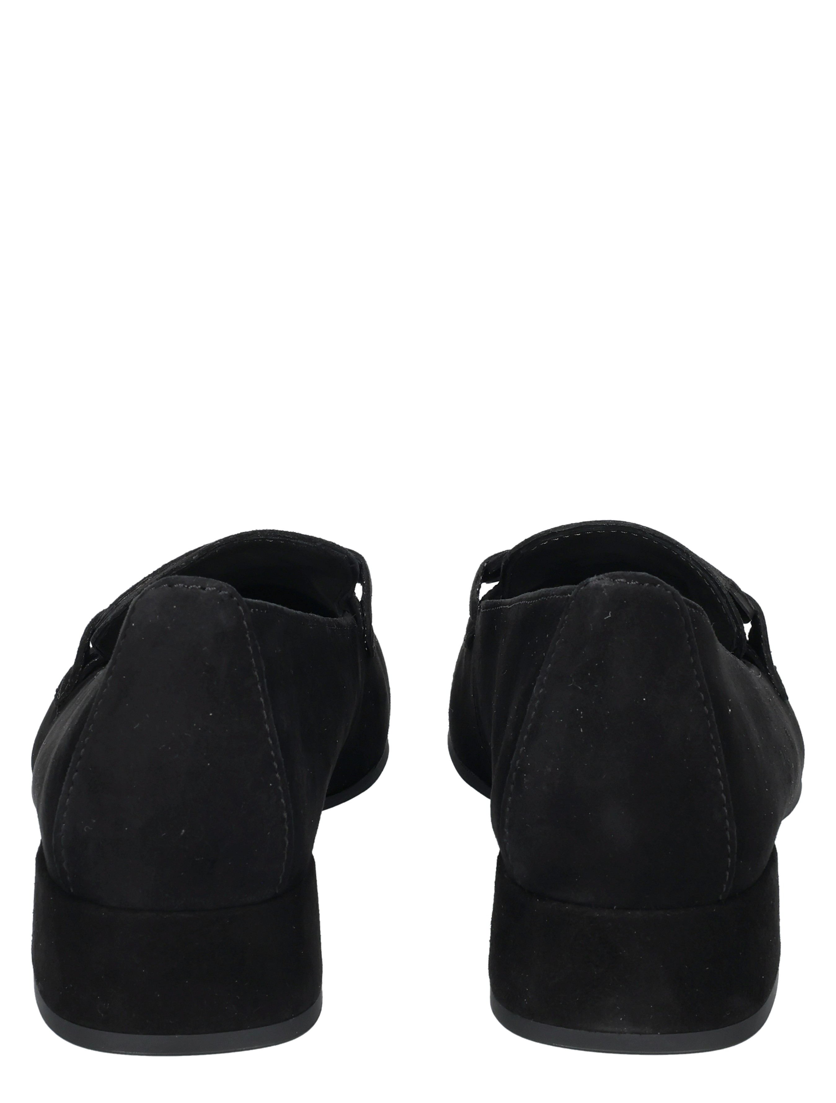 zwarte schoenen, slip-on, mannelijk, renneutral, leerachtig