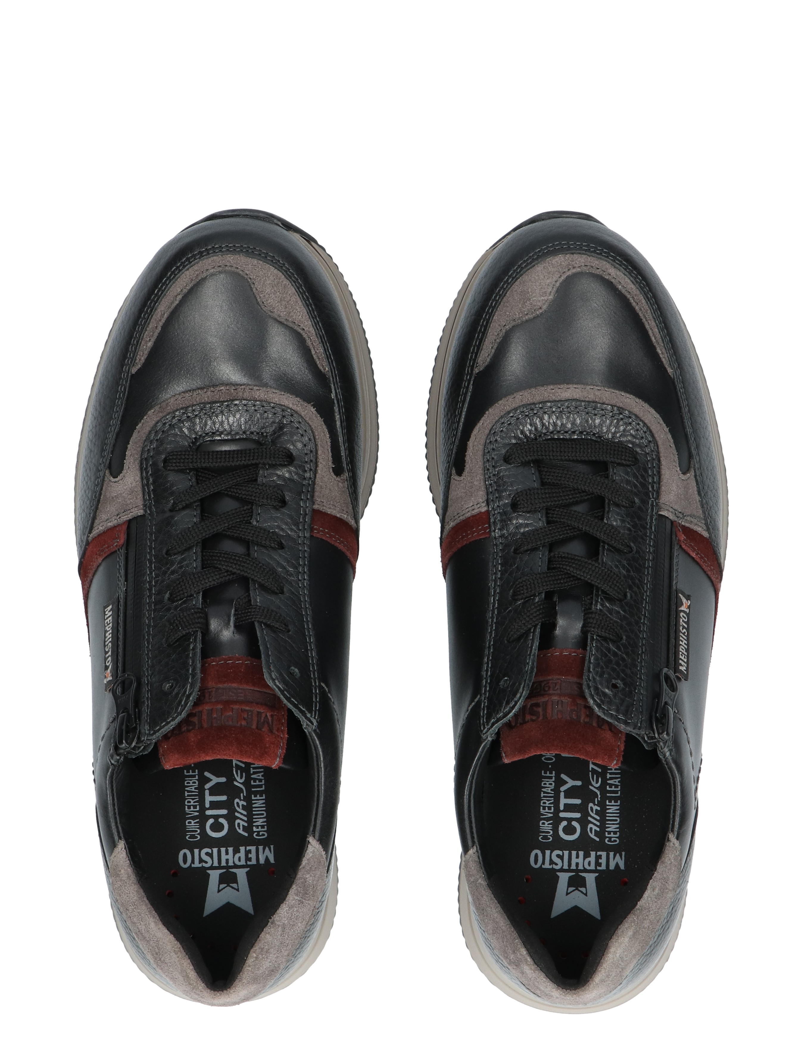 Mephisto - Gilford Black - Heren - Veterschoenen - Casual Veterschoenen - 46011_11_7