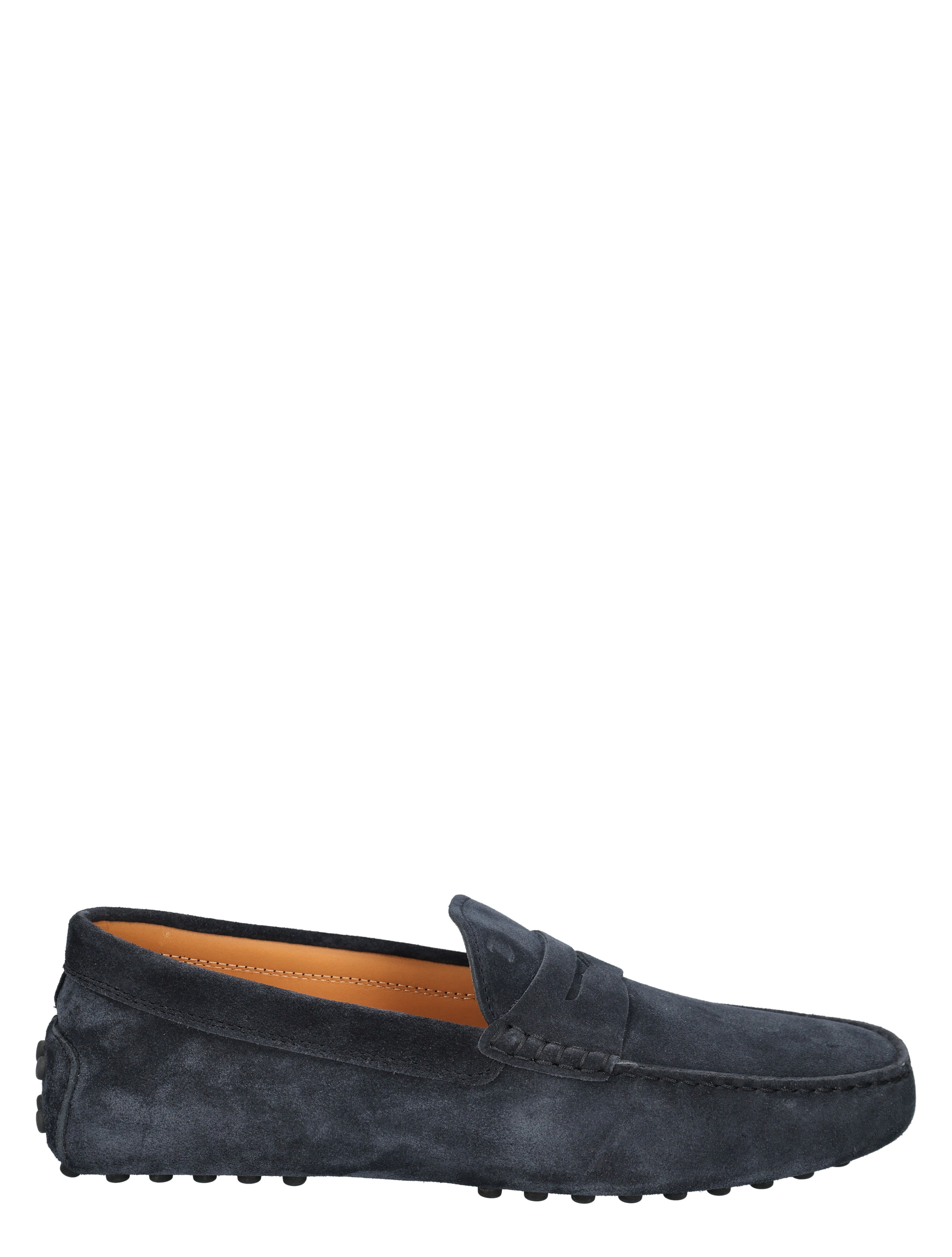 Tods - Gommino in Suede U805 Blue - Heren - Loafers - 49664_33_1