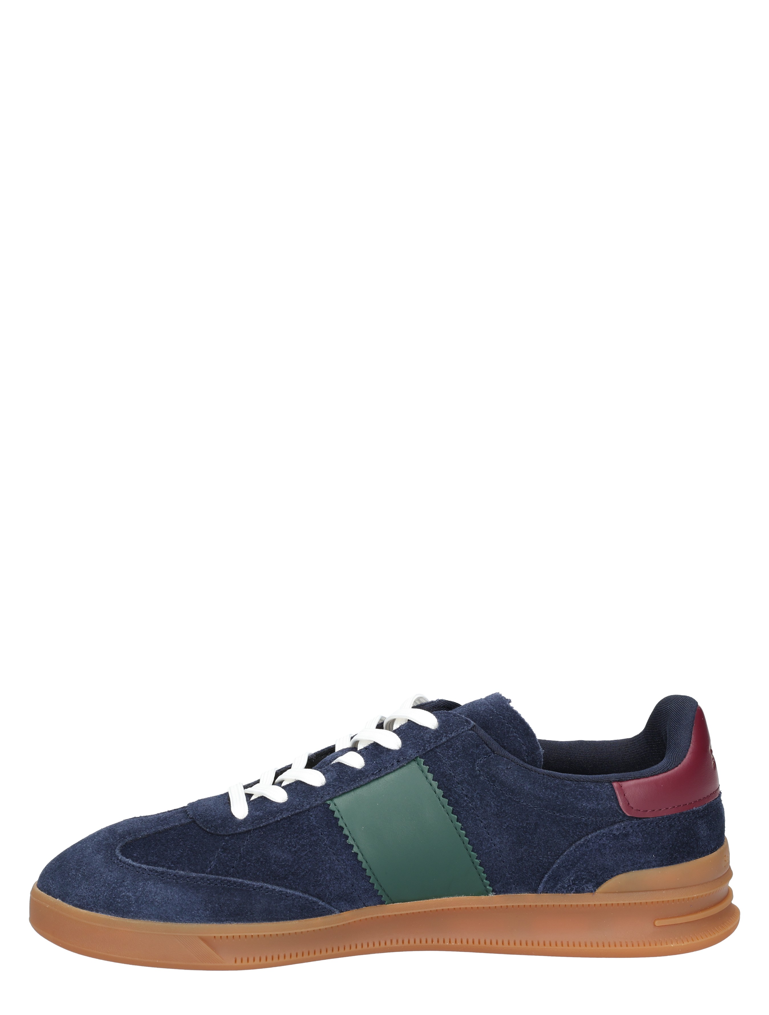 Polo Ralph Lauren - Heritage Aera Suede Sneaker 002 Navy Wine Forest - Heren - Lage Sneakers - Sneakers - 48414_36_2
