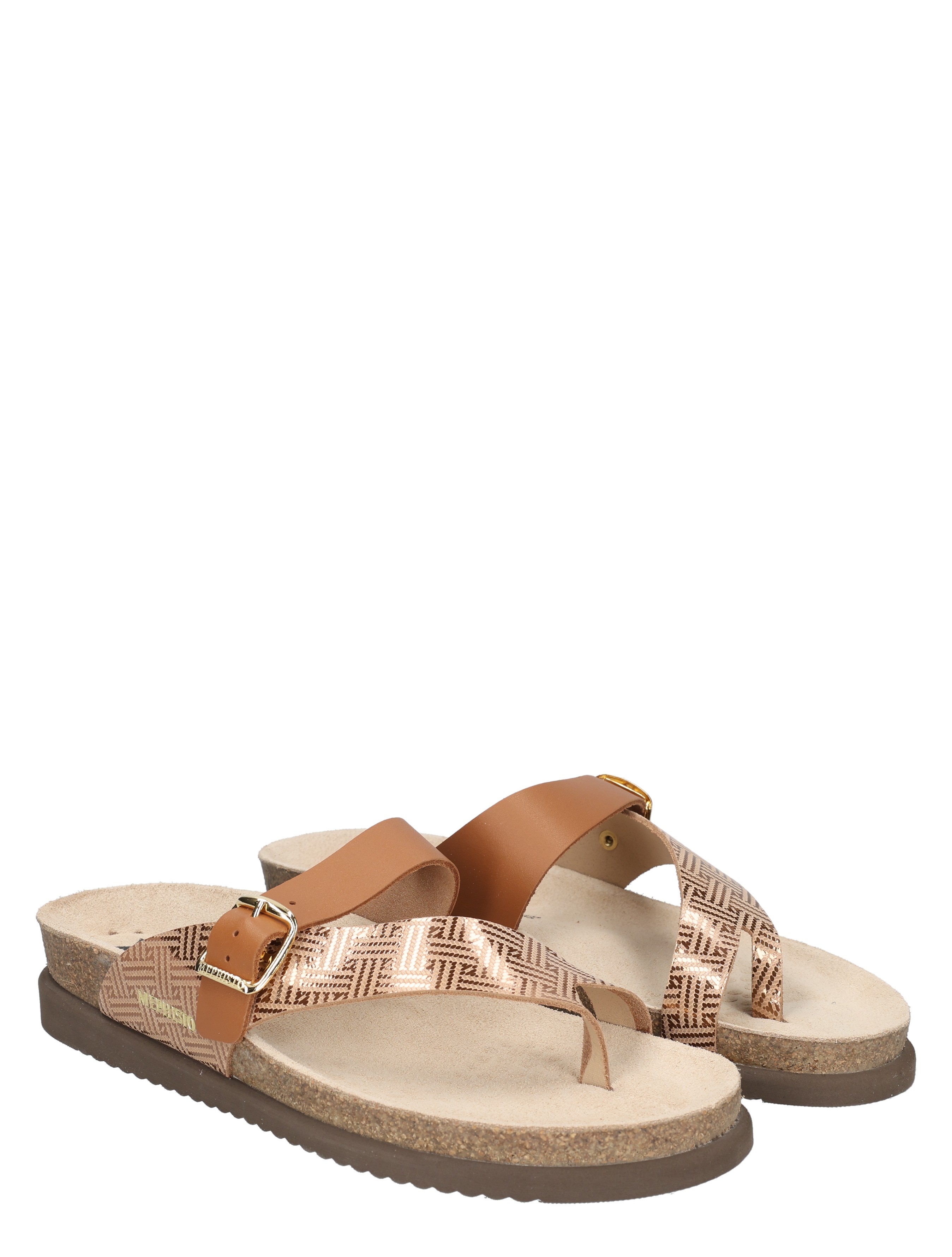 Mephisto - Helen 52731 Camel - Dames - Slippers - 51013_22_6