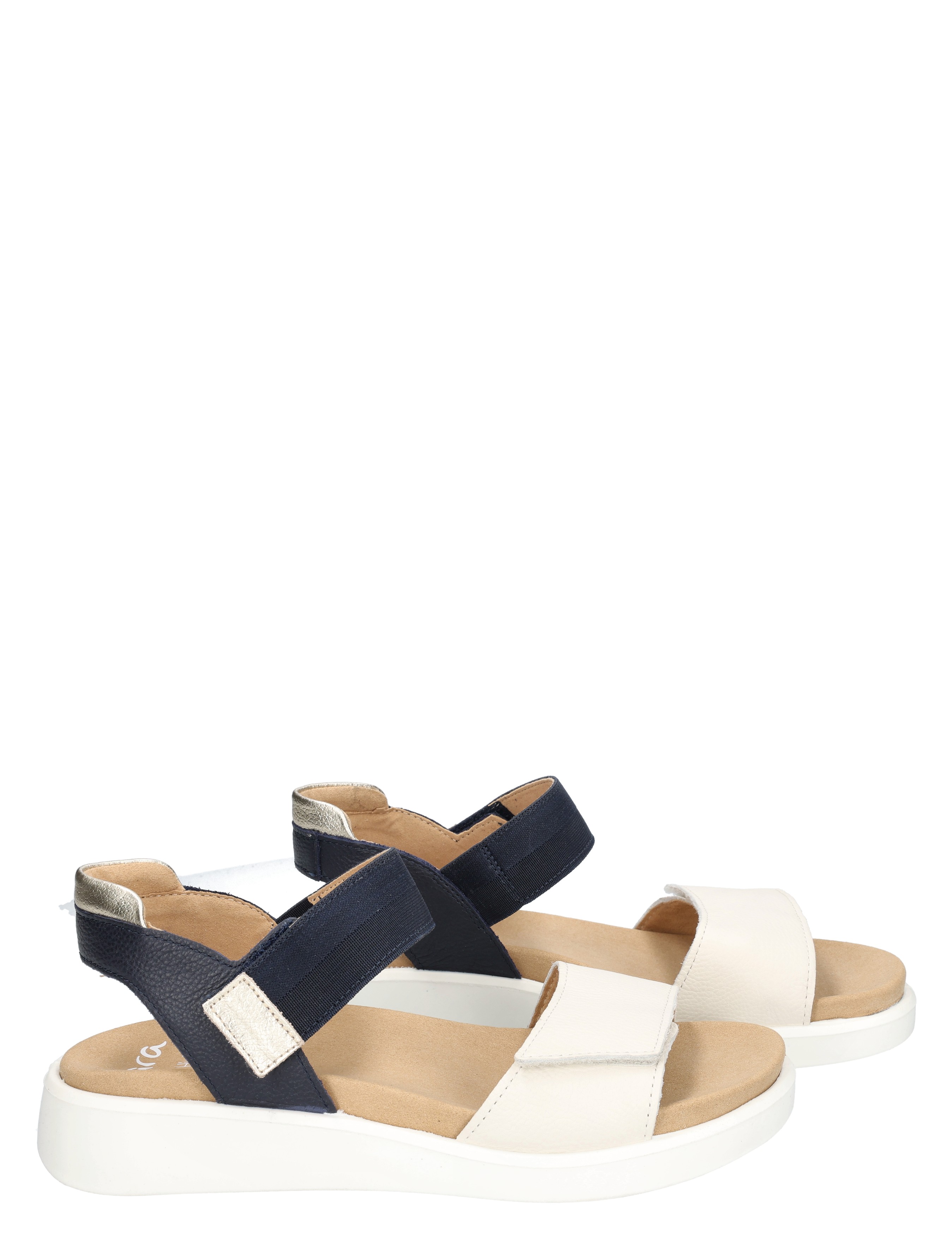 Ara - 12-21406-09 09 Cream Blue Platin - Dames - Sandalen - 50429_37_6