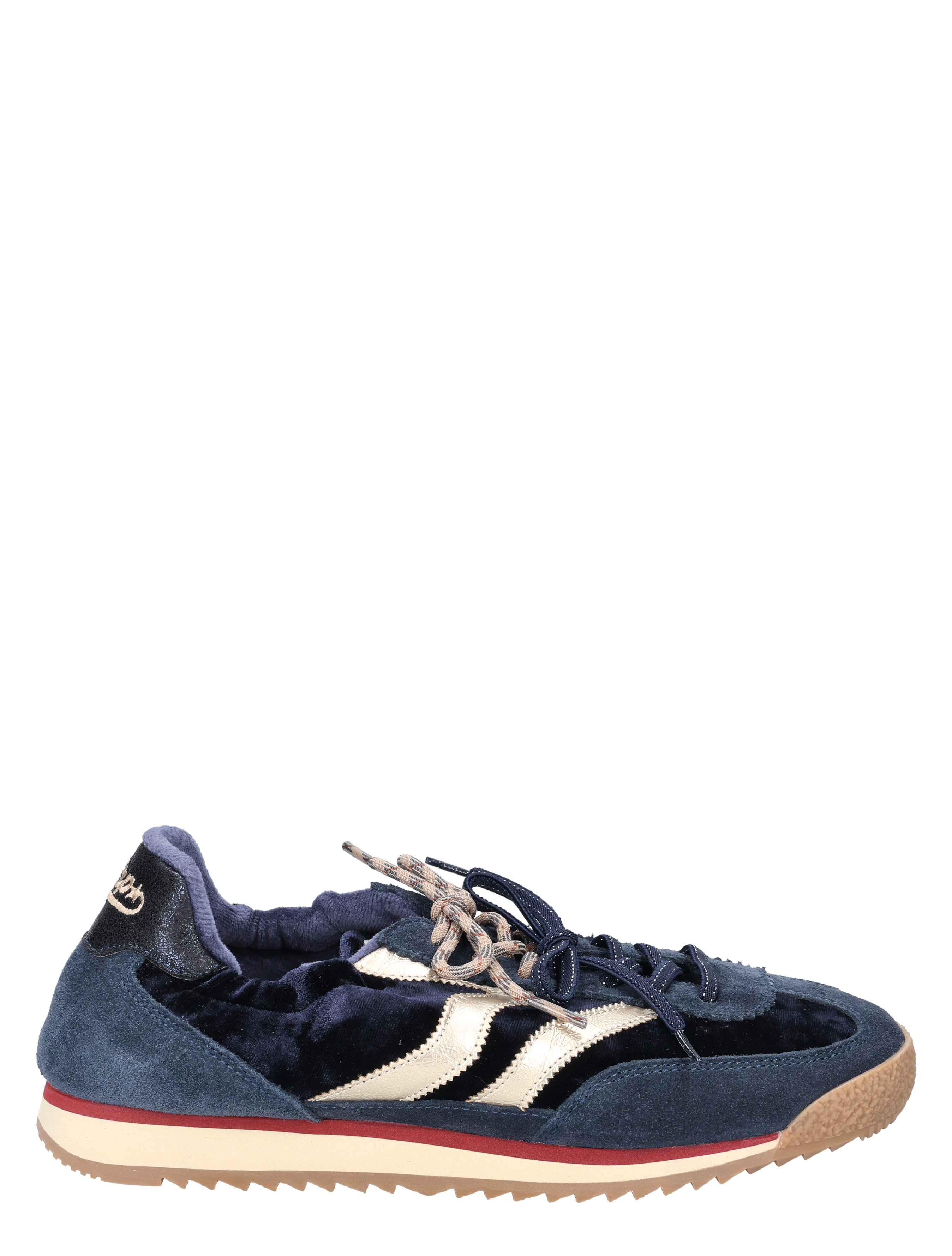 MRP by Maripe - Utah V9 Combi Ocean Velvet - Dames - Sneakers - Lage Sneakers - 51602_33_1