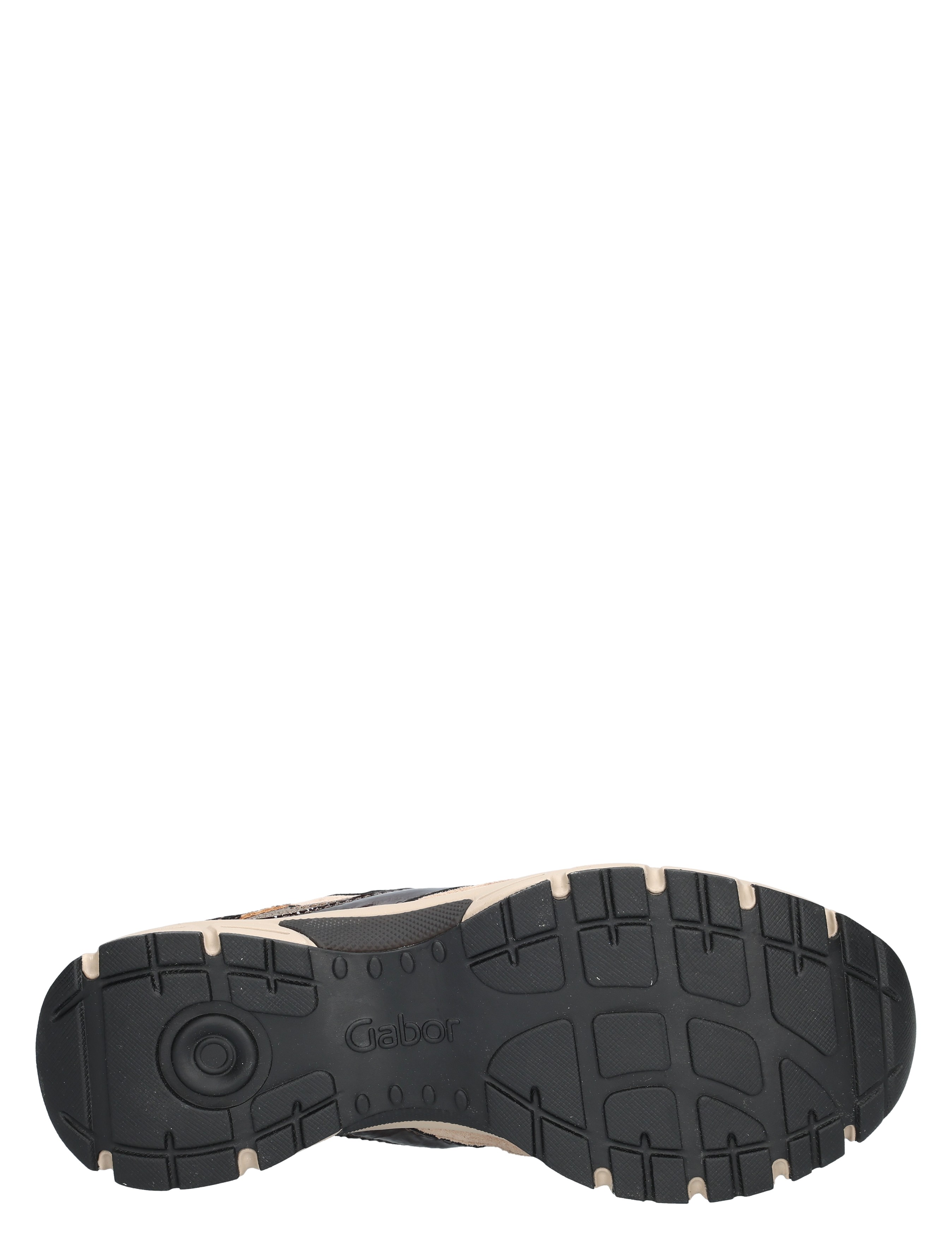 Gabor - 76.536.34 Black Brown Sand G-Wijdte - Sneakers - Dames - Lage Sneakers - 48906_12_8