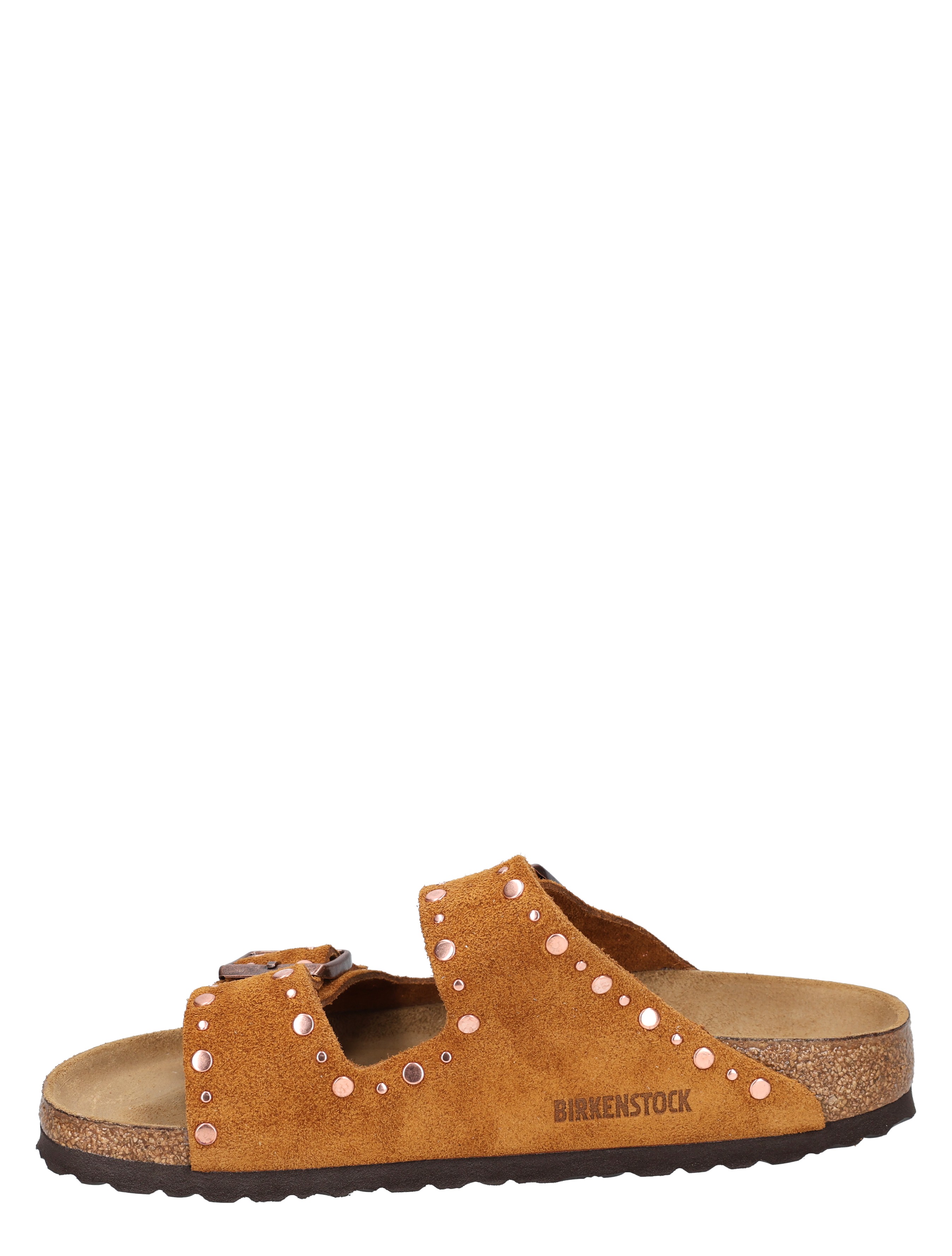 Birkenstock - Arizona Women Rivet 1031731 Suede Mink - Dames - Muiltjes - 49863_22_3
