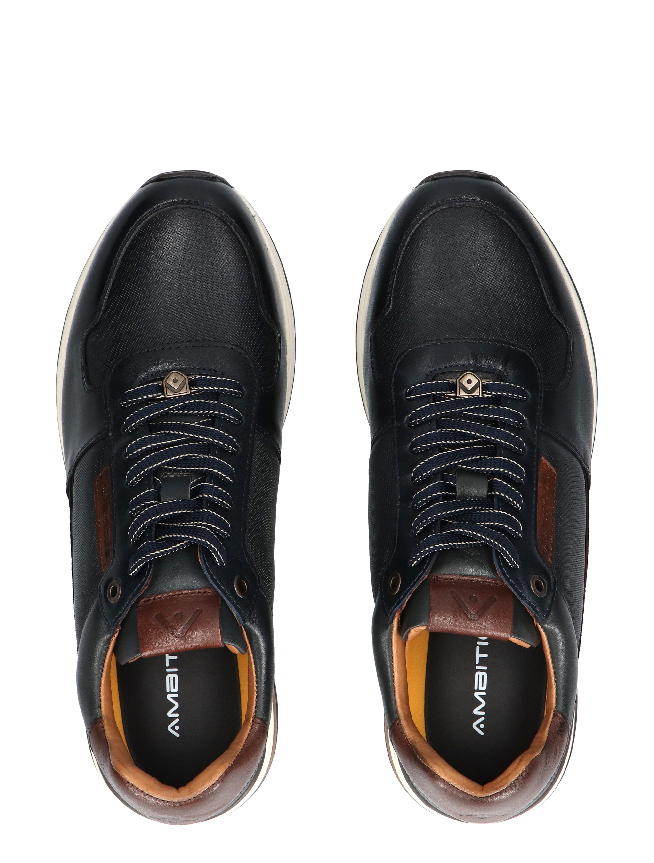 Ambitious - Slow Navy - Heren - Veterschoenen - Casual Veterschoenen - 49193_33_7