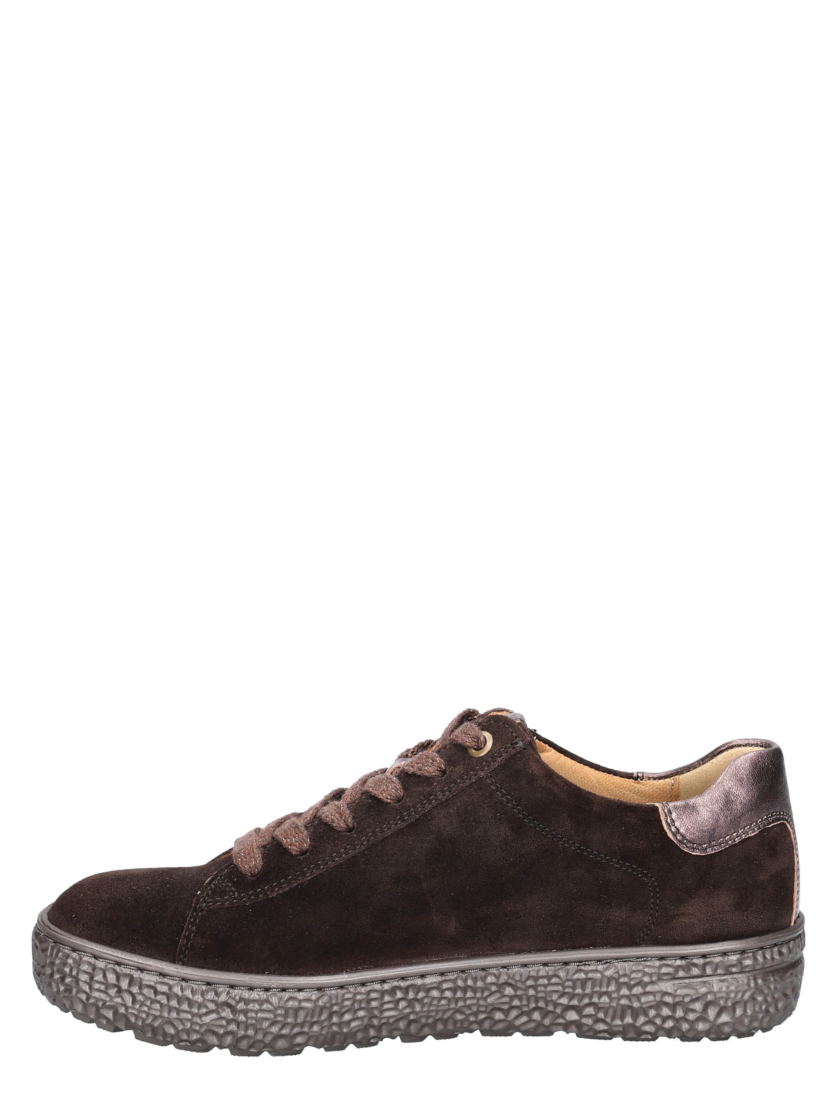 Hartjes - Phil Shoe Dark Brown H-Wijdte - Dames - Veterschoenen - Casual Veterschoenen - 52172_02_2