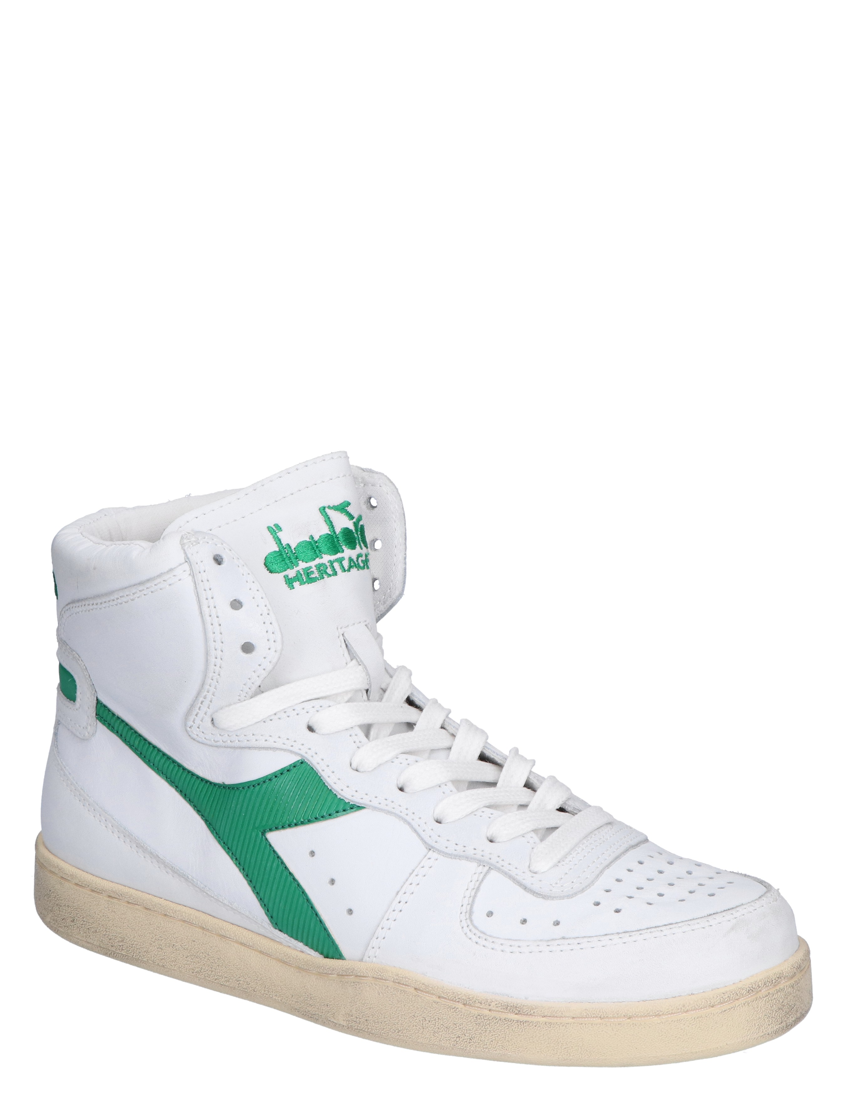 Heritage Mi Basket Used White Green
