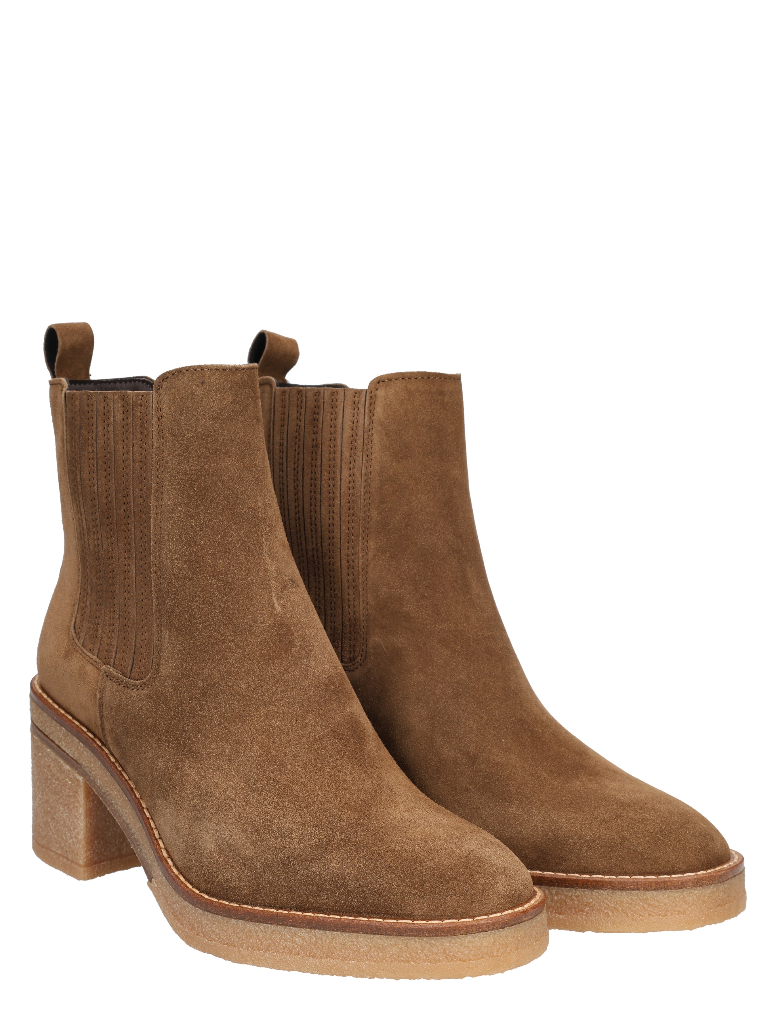 Alpe - 5239 03 Brown - Dames - Boots - Chelsea Boots - 49318_22_5