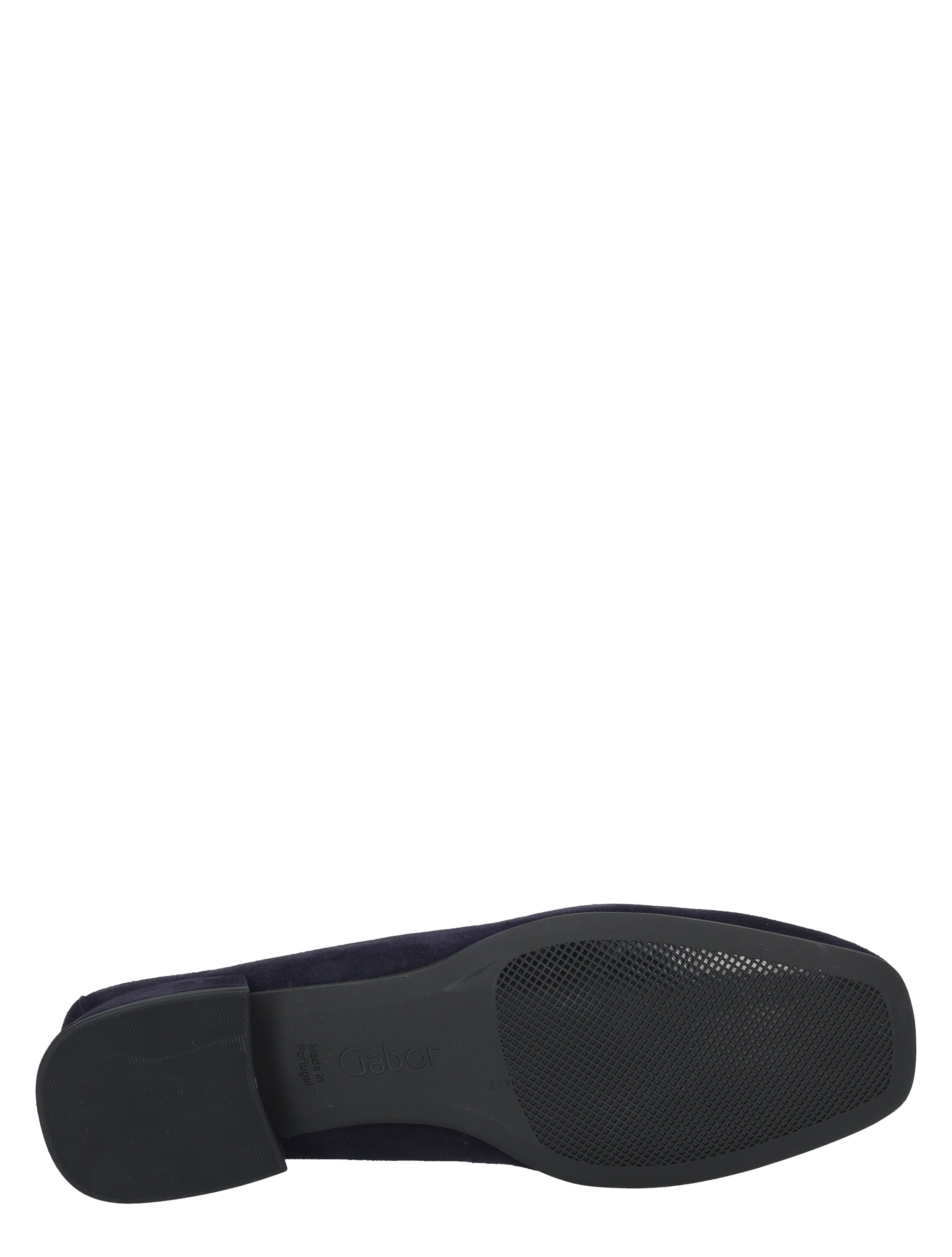 slip-on, damesleer, otorb, zachte zool, donkerblauw