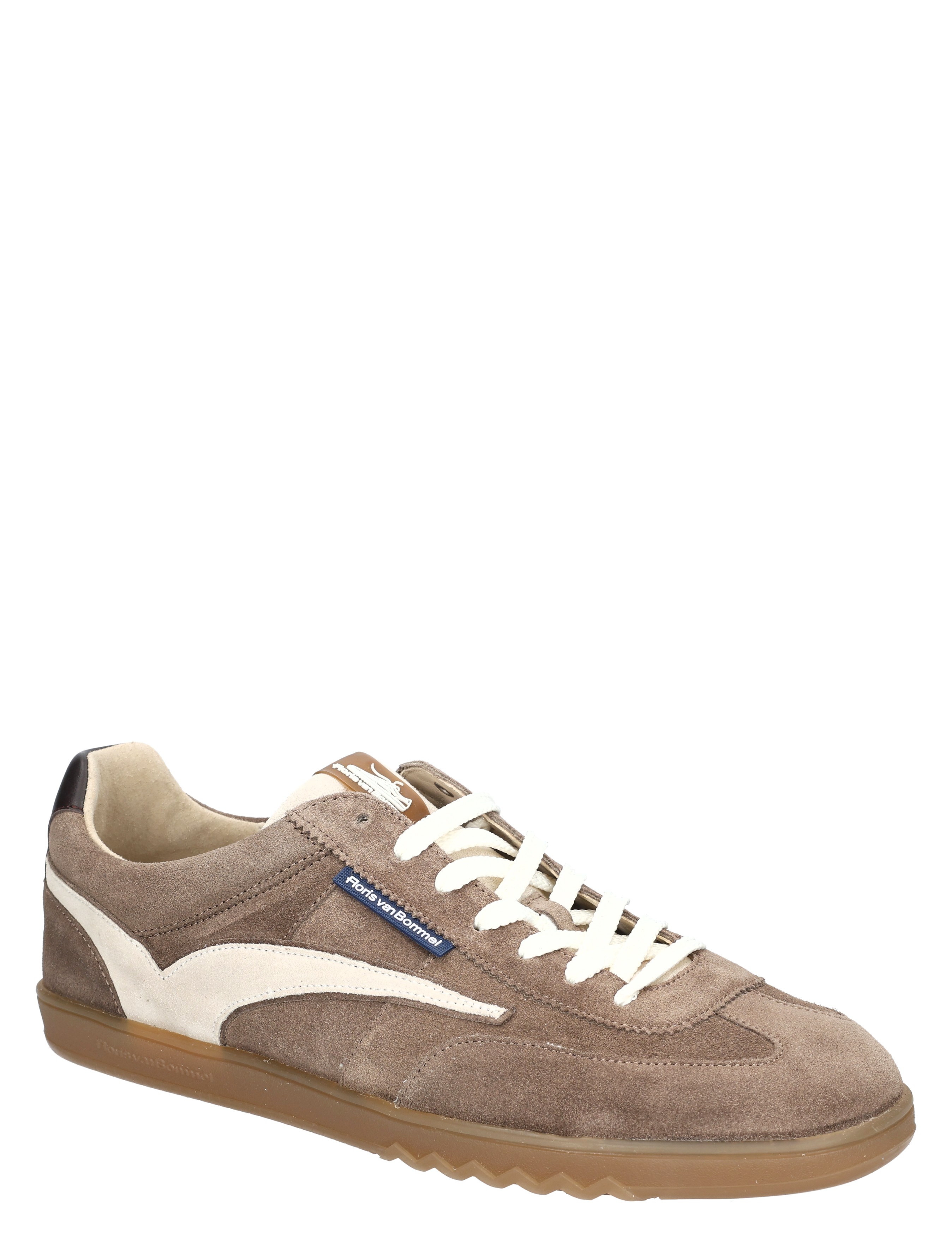Floris van Bommel - De Zaler 0224 34-01 Taupe G+ Wijdte - Heren - Lage Sneakers - Sneakers - 50669_22_3