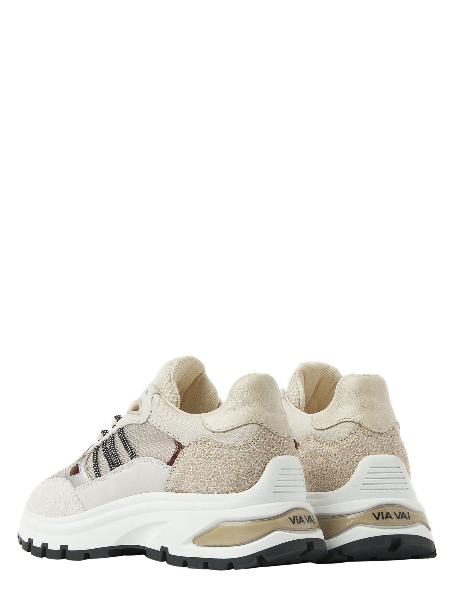 VIA VAI - 60048 Liz Dae 16-1340 Cayenne Venerosa - Sneakers - Dames - Lage Sneakers - 51322_77_3