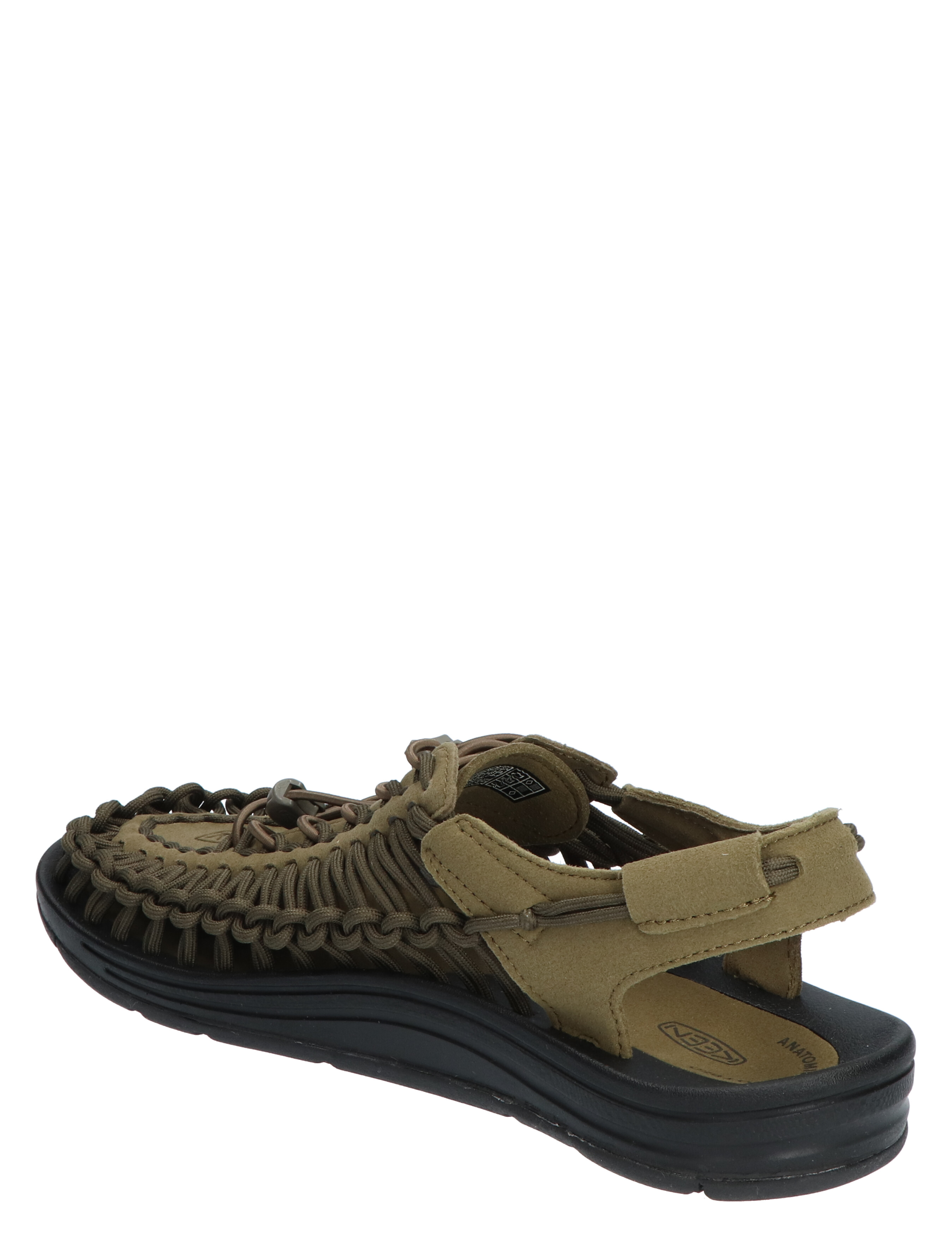 Keen Footwear - Uneek Original Open Air Sneaker Dark Olive Black - Heren - Sandalen - 37918_66_4
